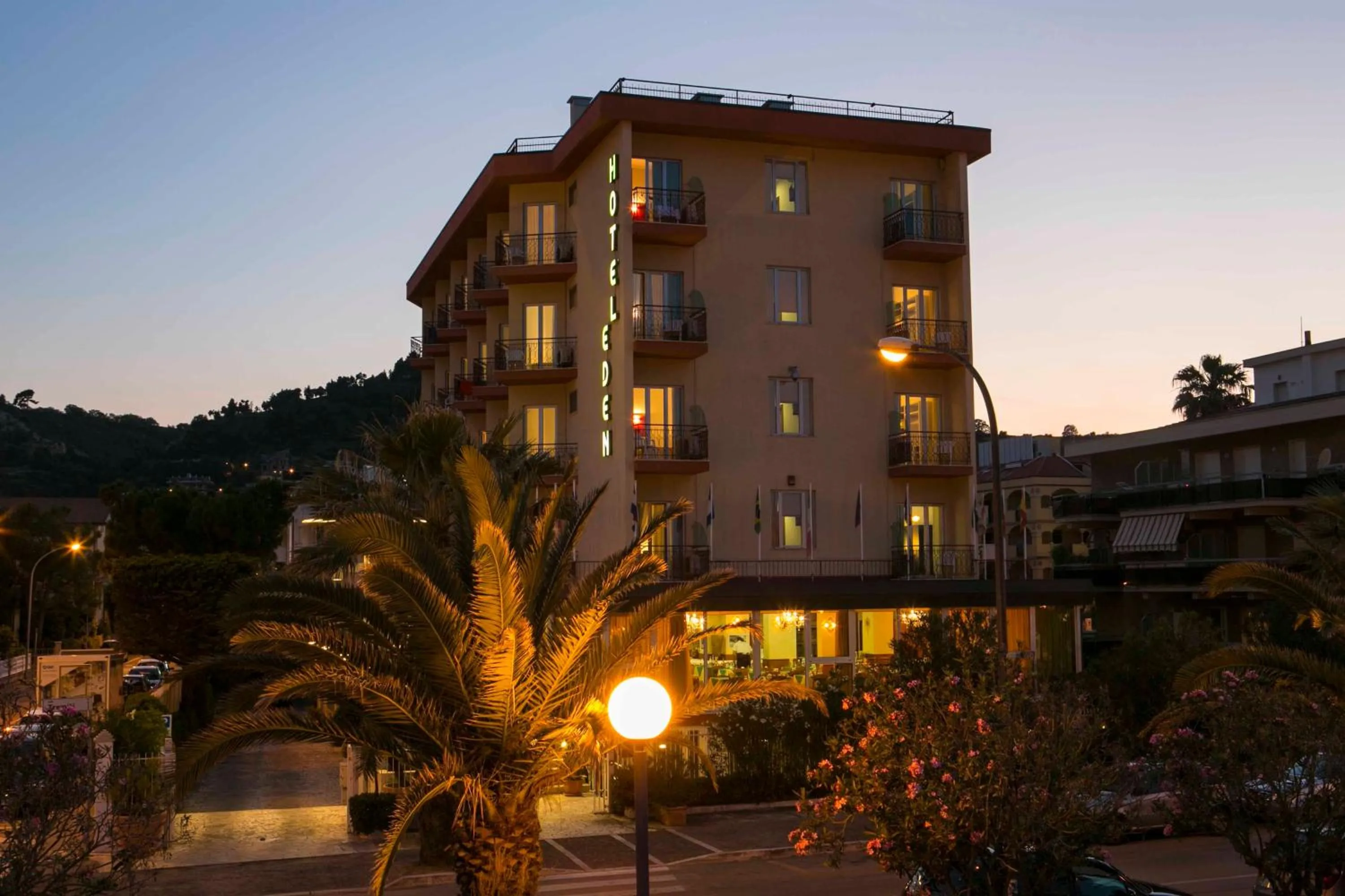Facade/entrance in Hotel Eden