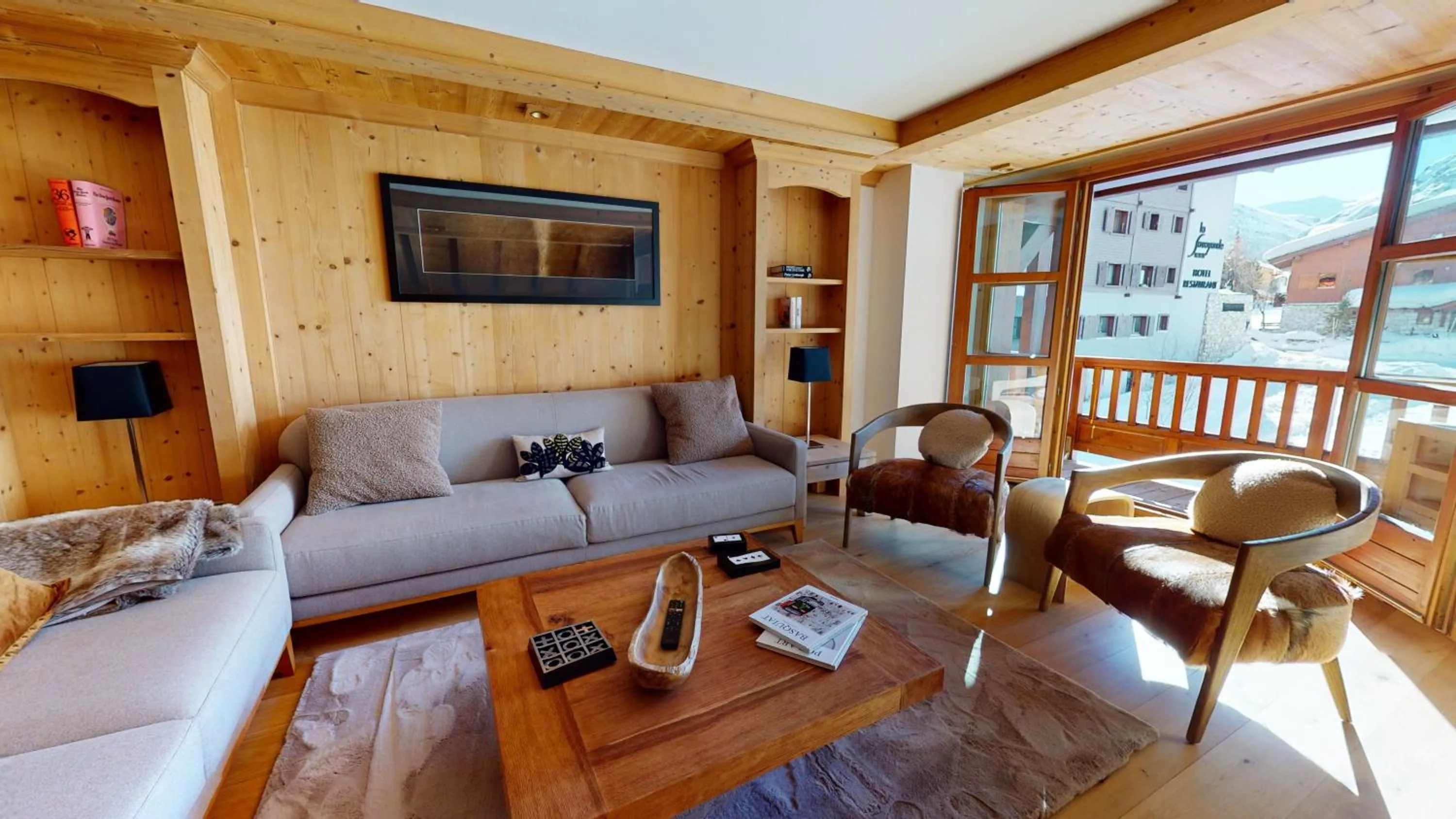 Living room in Résidence Le Lys Martagon