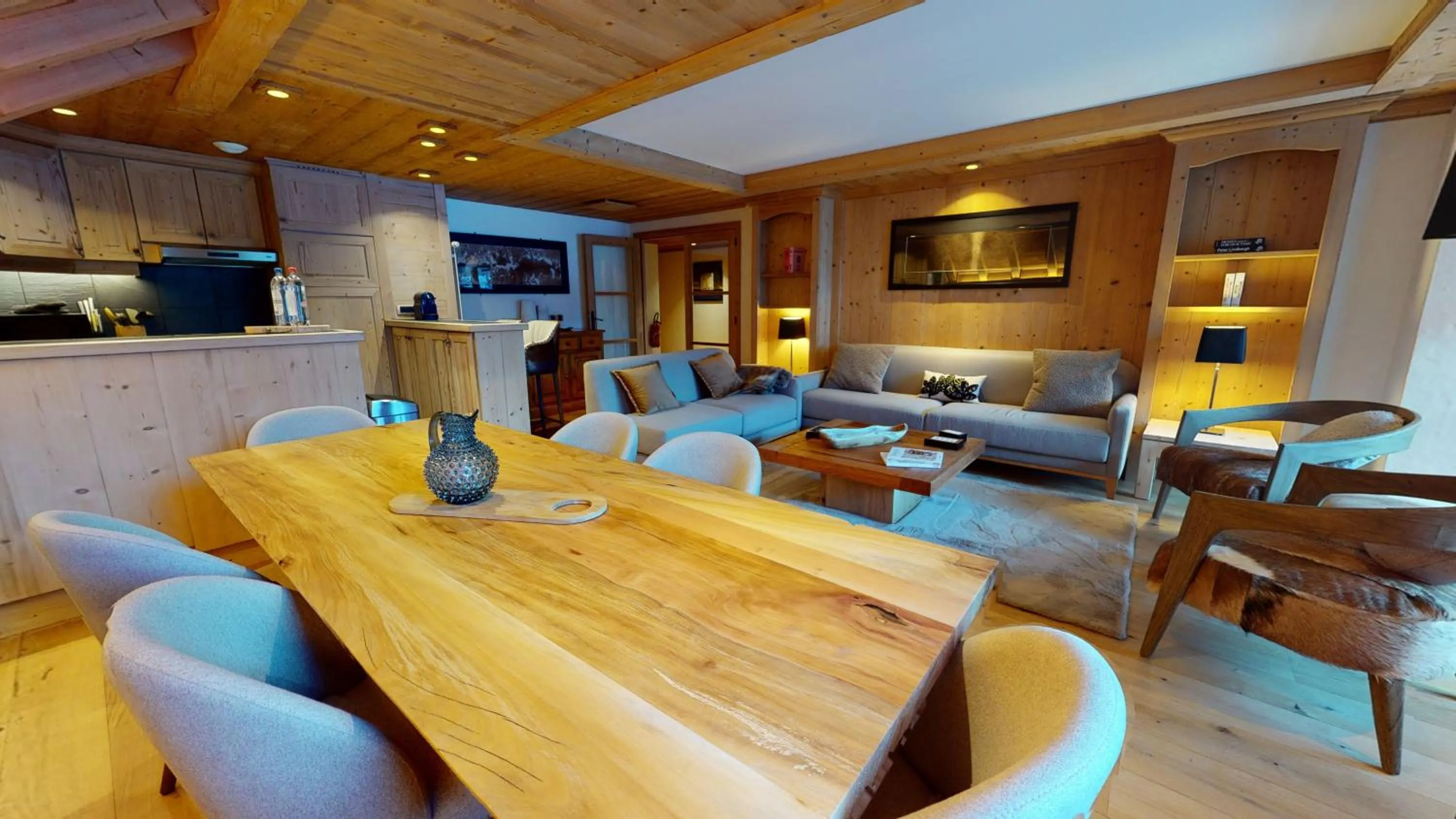 Dining area in Résidence Le Lys Martagon