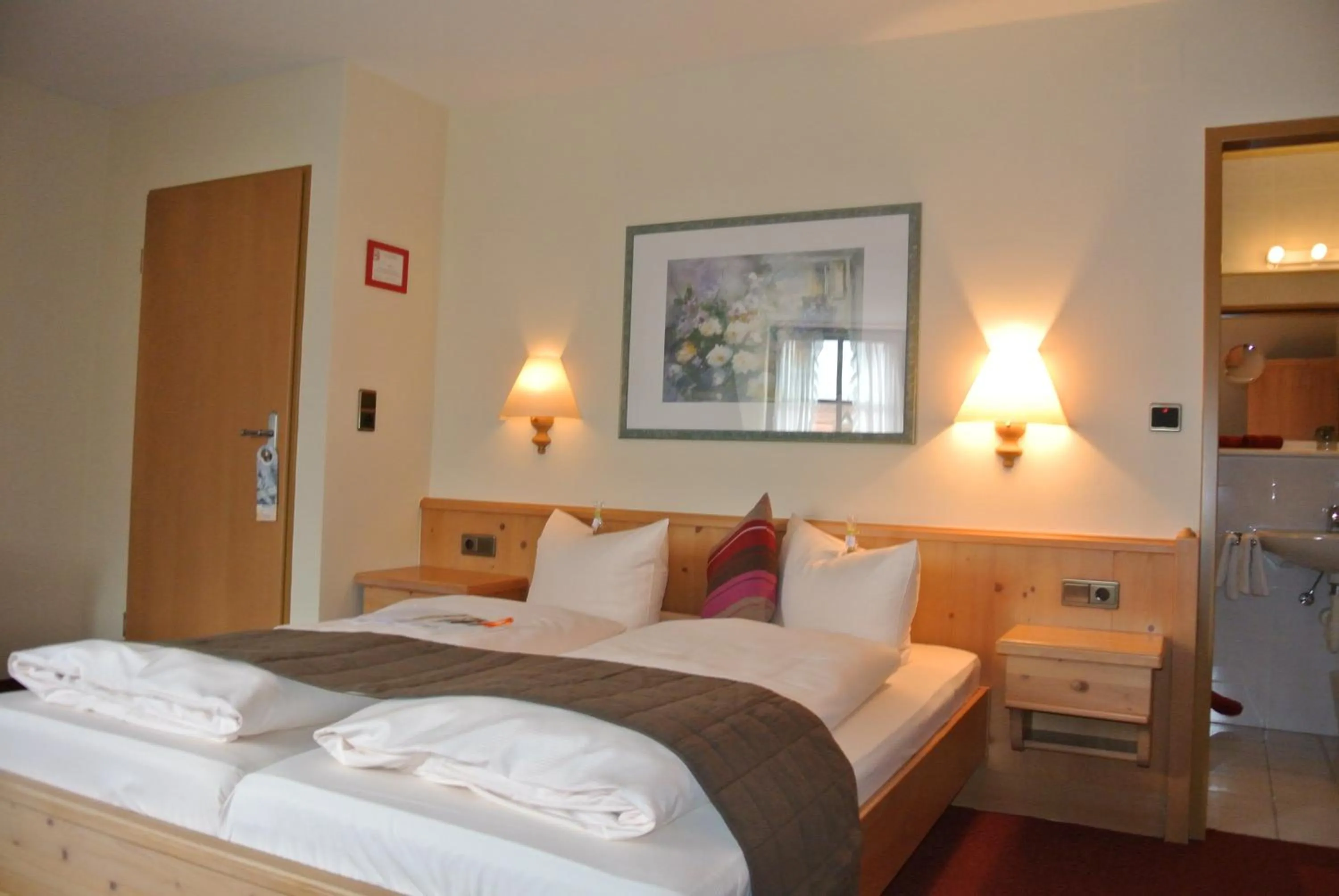 Bed in AKZENT Hotel Am Bach