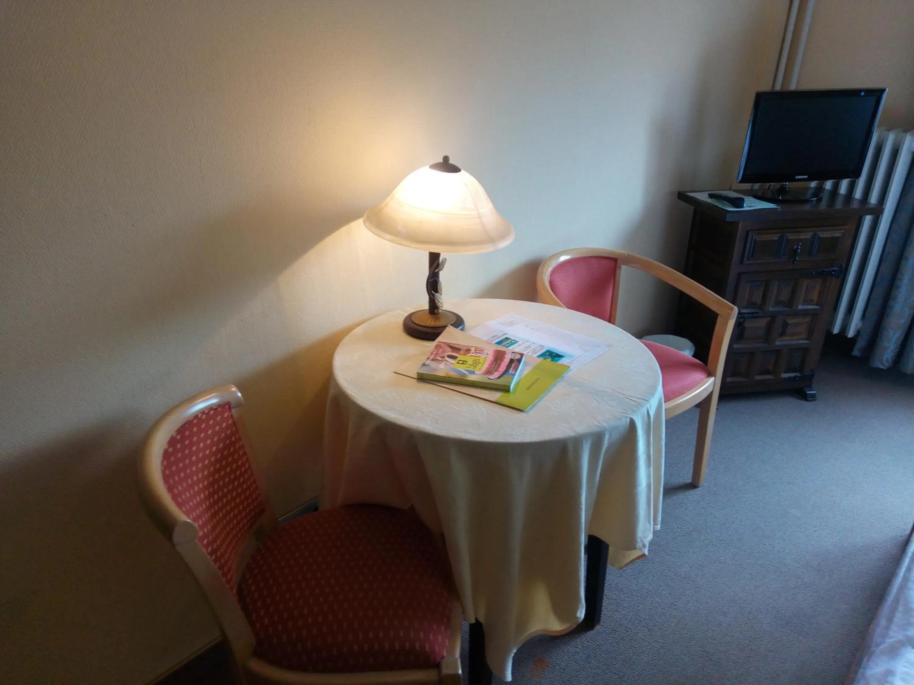 Decorative detail in Hôtel Restaurant Le Bristol