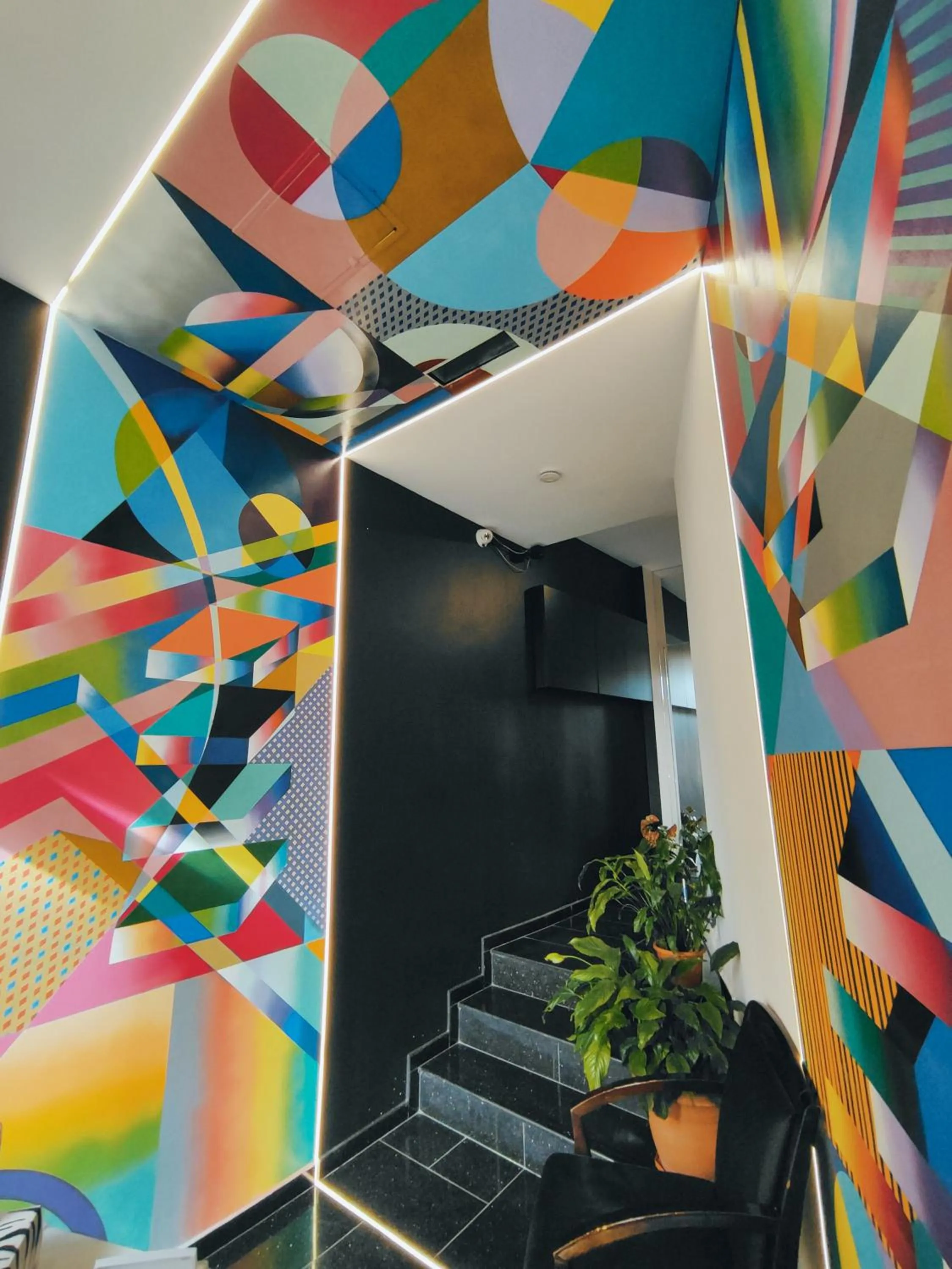 Lobby or reception in Graffiti Hotel