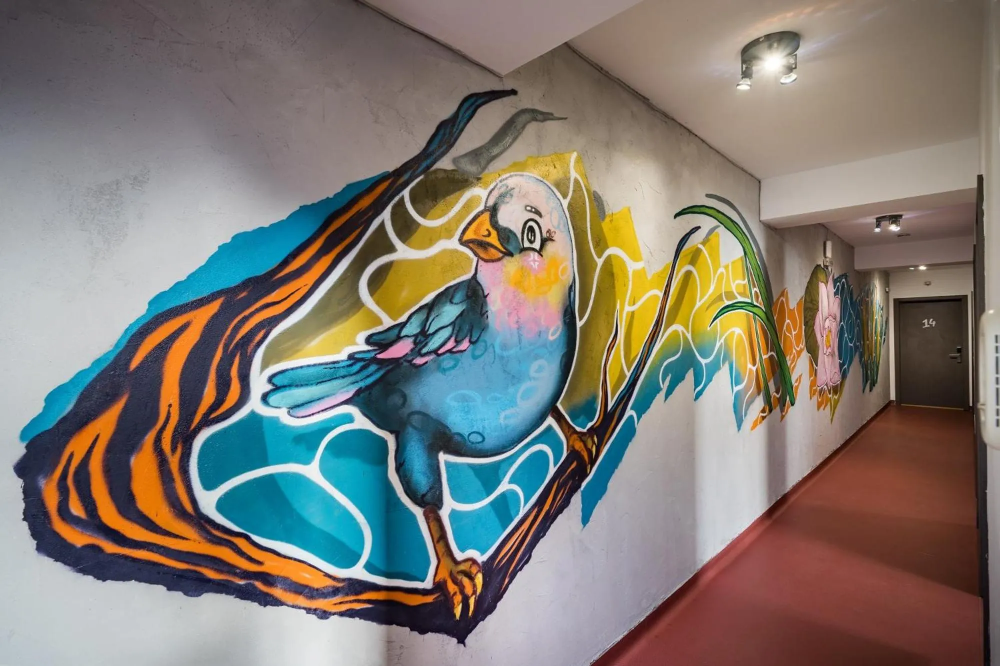 Lobby or reception in Graffiti Hotel