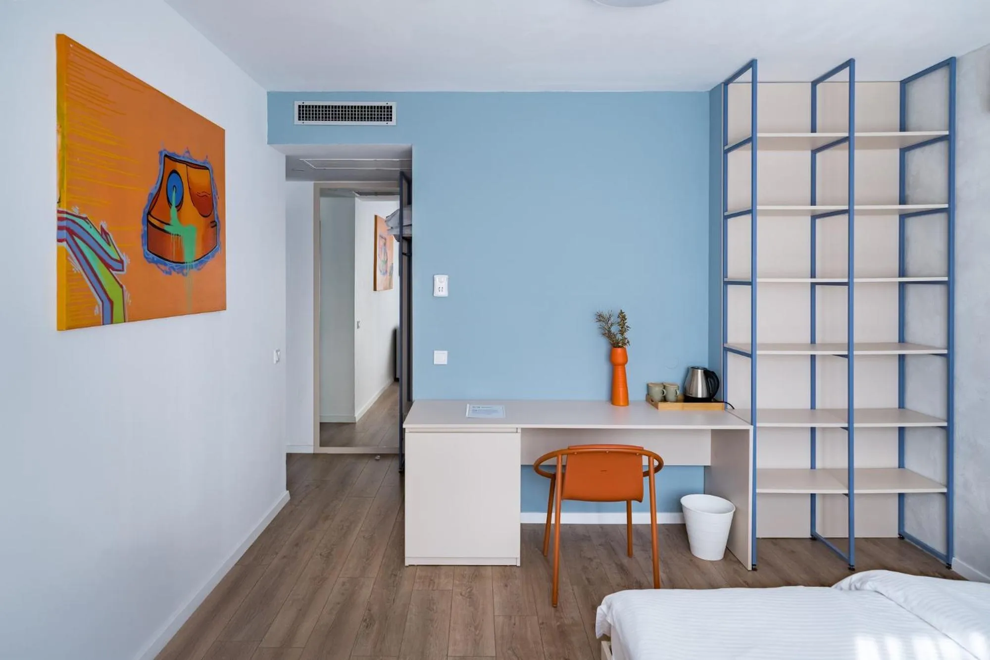 TV and multimedia, Bed in Graffiti Hotel