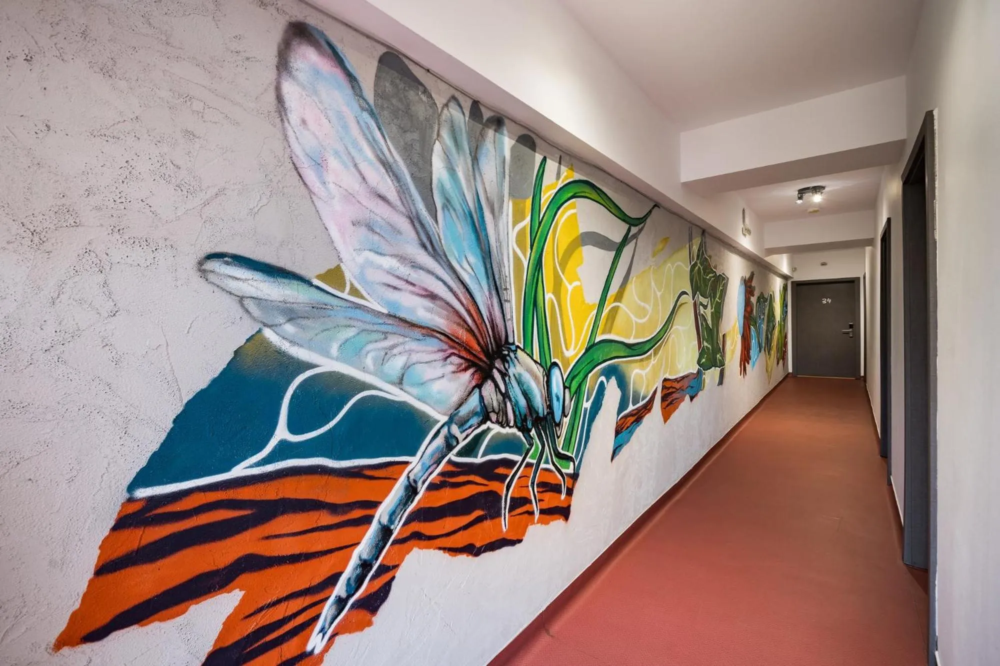 Lobby or reception in Graffiti Hotel