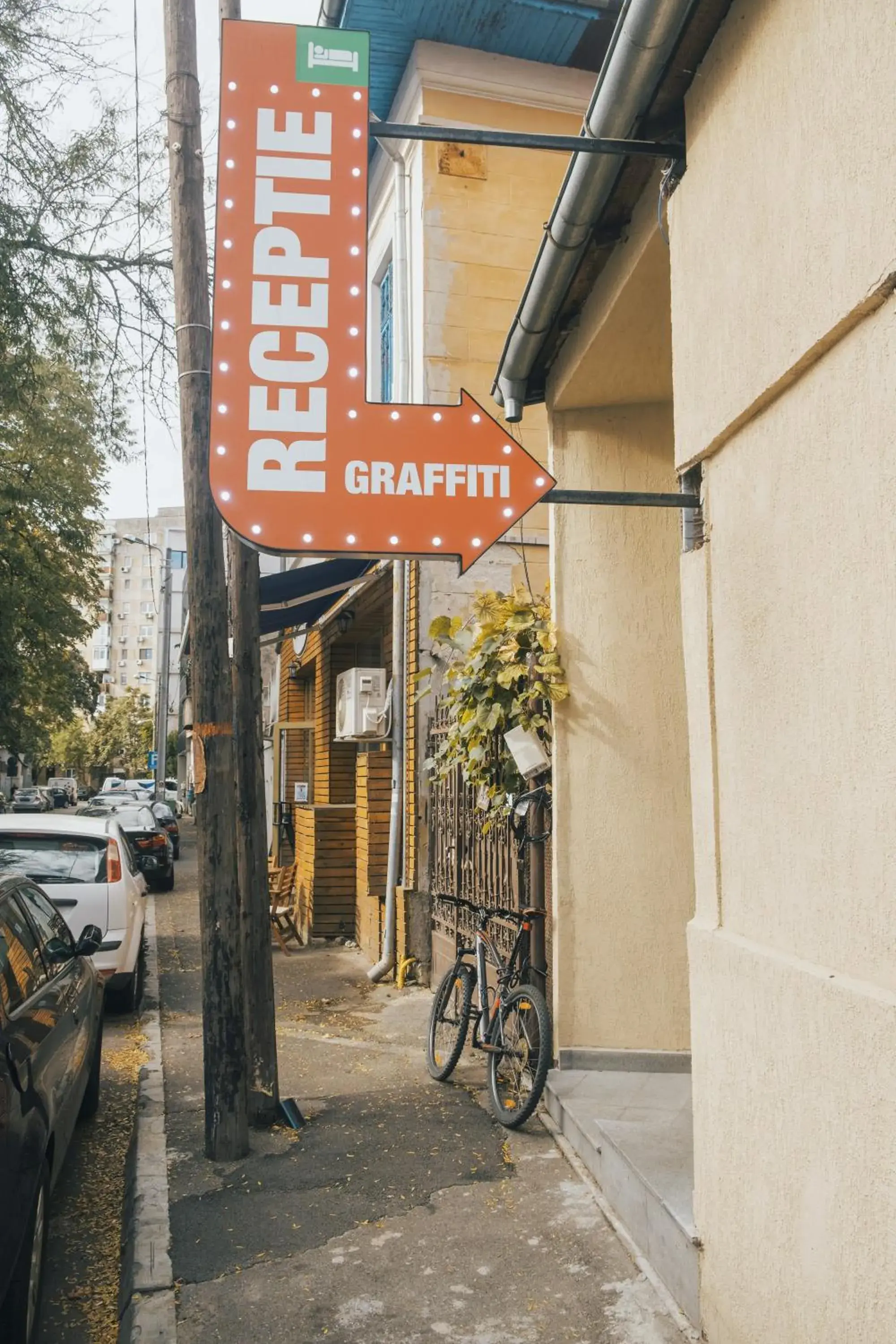 Property building in Graffiti Hotel Property building in Graffiti Hotel