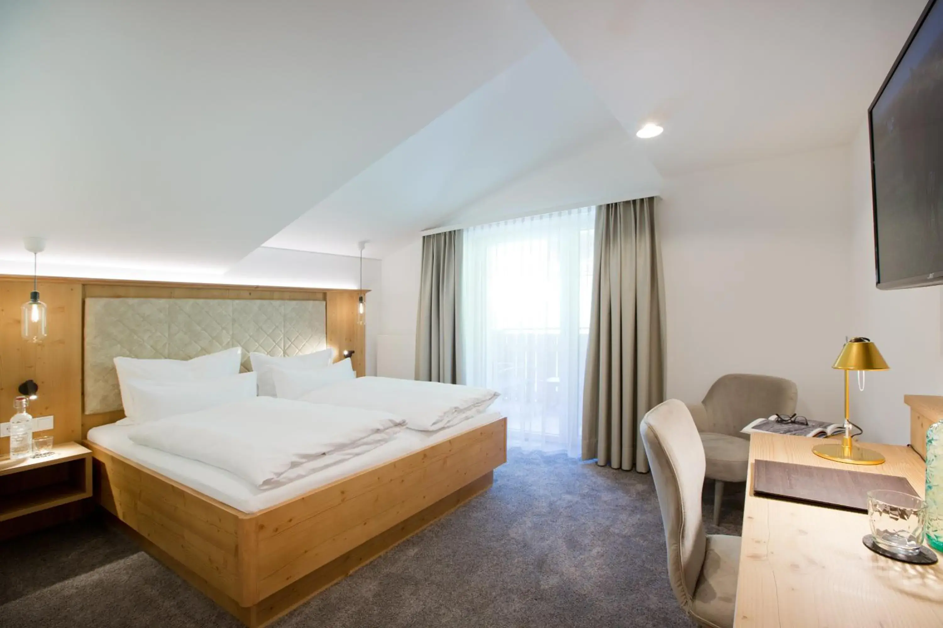 Double Room with Balcony in Boutiquehotel Hohes Licht Double Room with Balcony in Boutiquehotel Hohes Licht