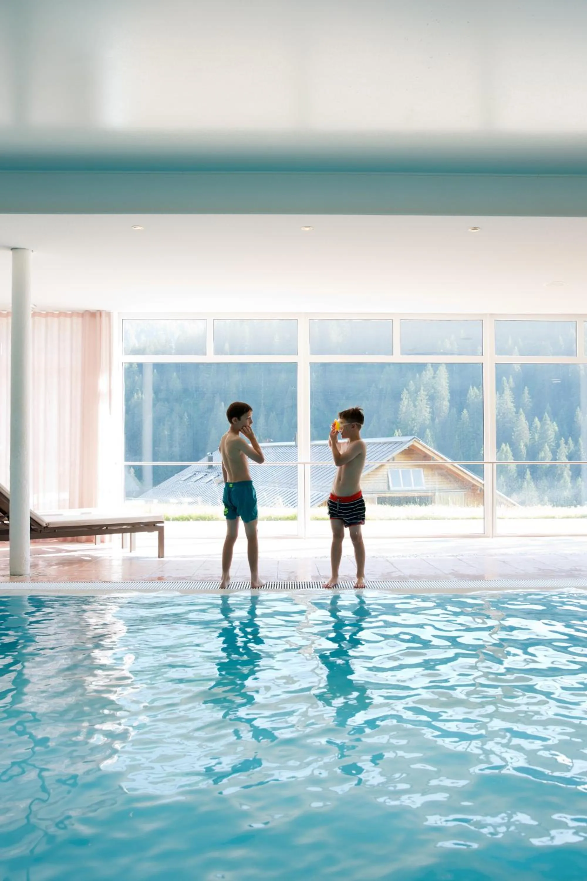 Swimming pool in Boutiquehotel Hohes Licht