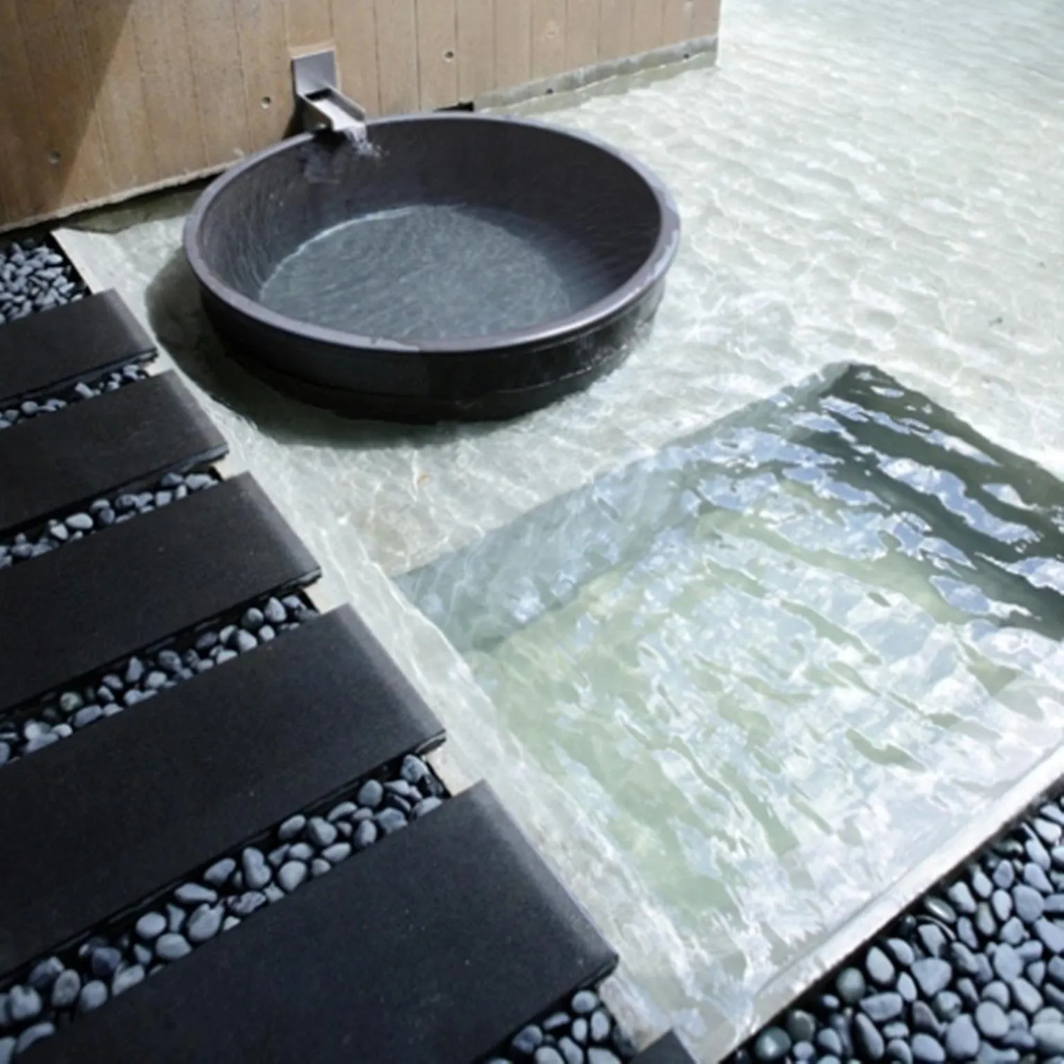 Hot Spring Bath in Four Seasons Yuzawa Quattro