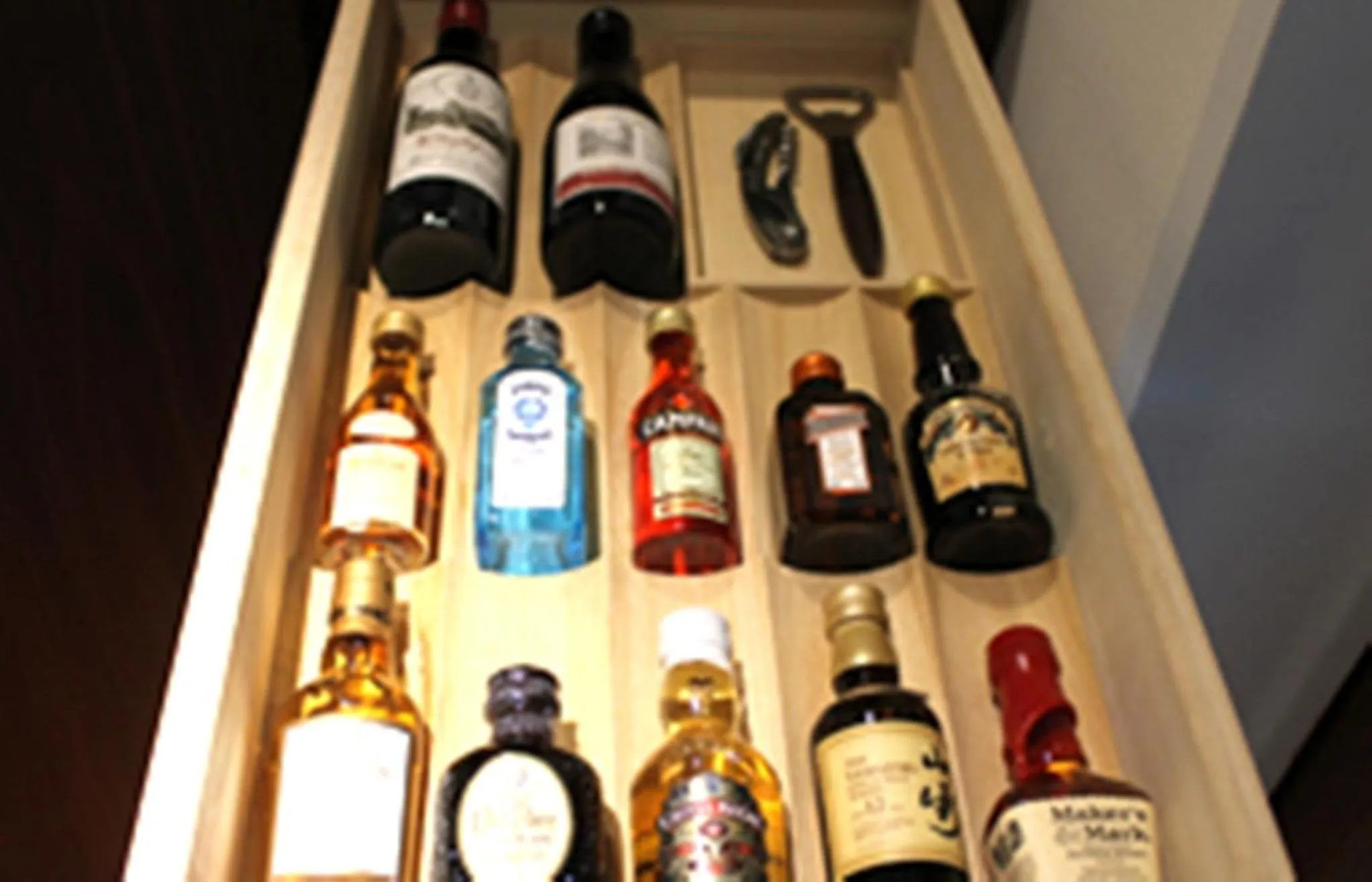 Drinks in Four Seasons Yuzawa Quattro