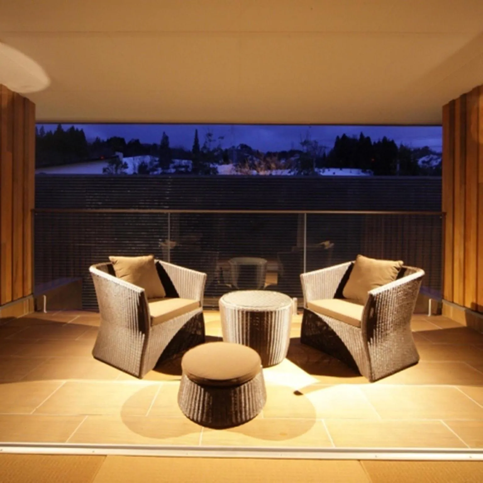 Balcony/Terrace in Four Seasons Yuzawa Quattro