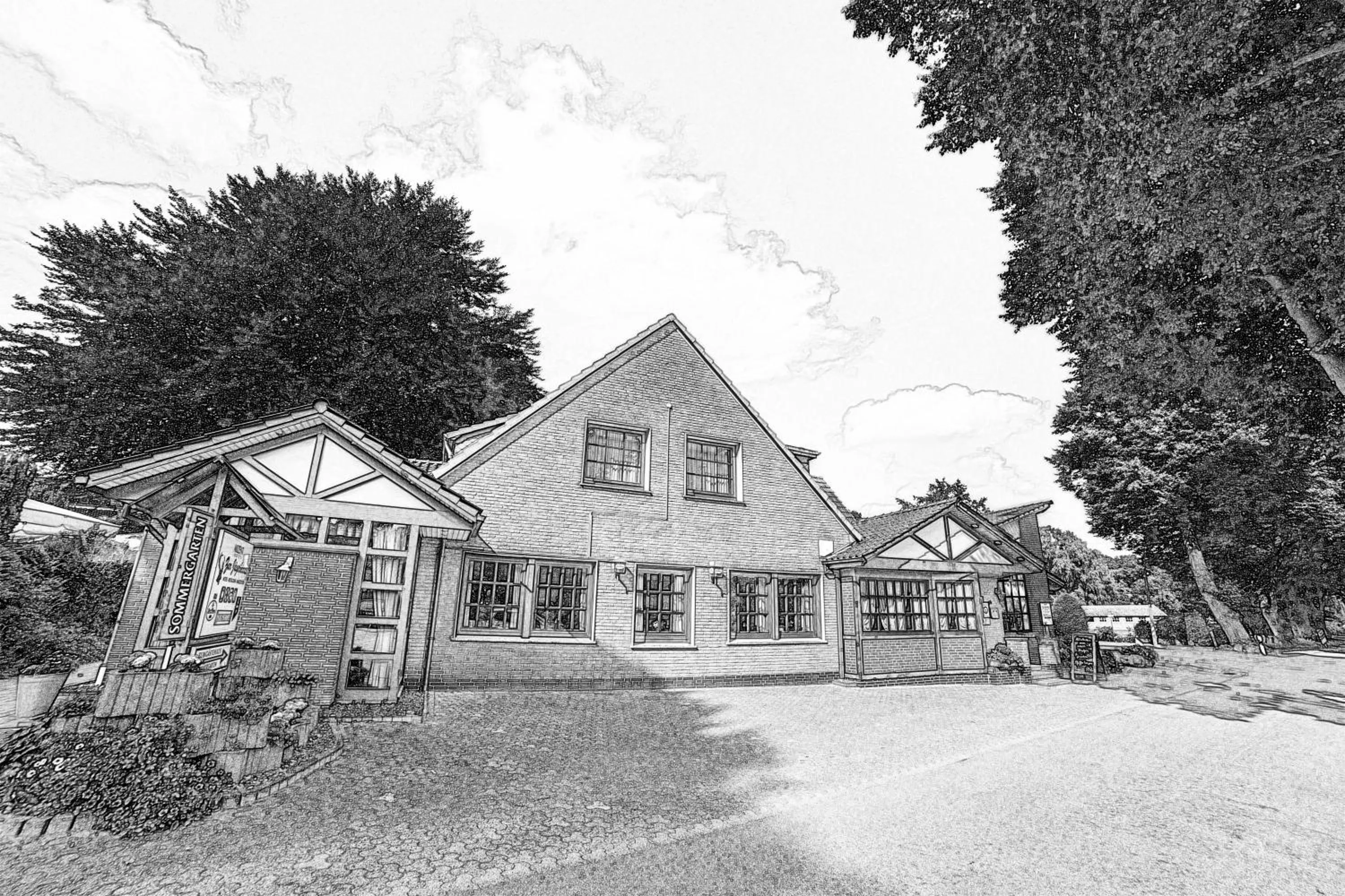 Property building in AKZENT Hotel Thiemann