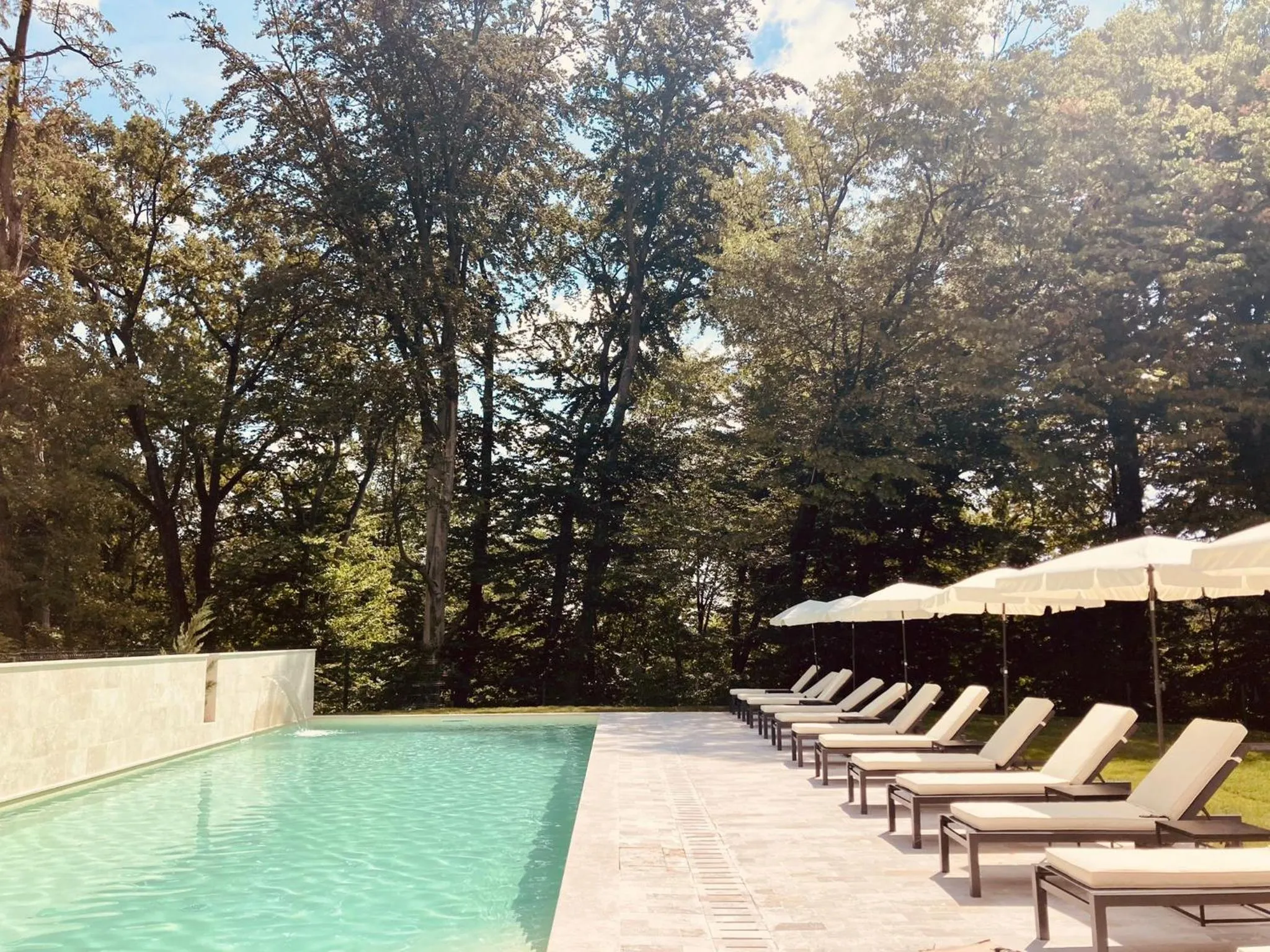 Swimming pool in Hotel Palace