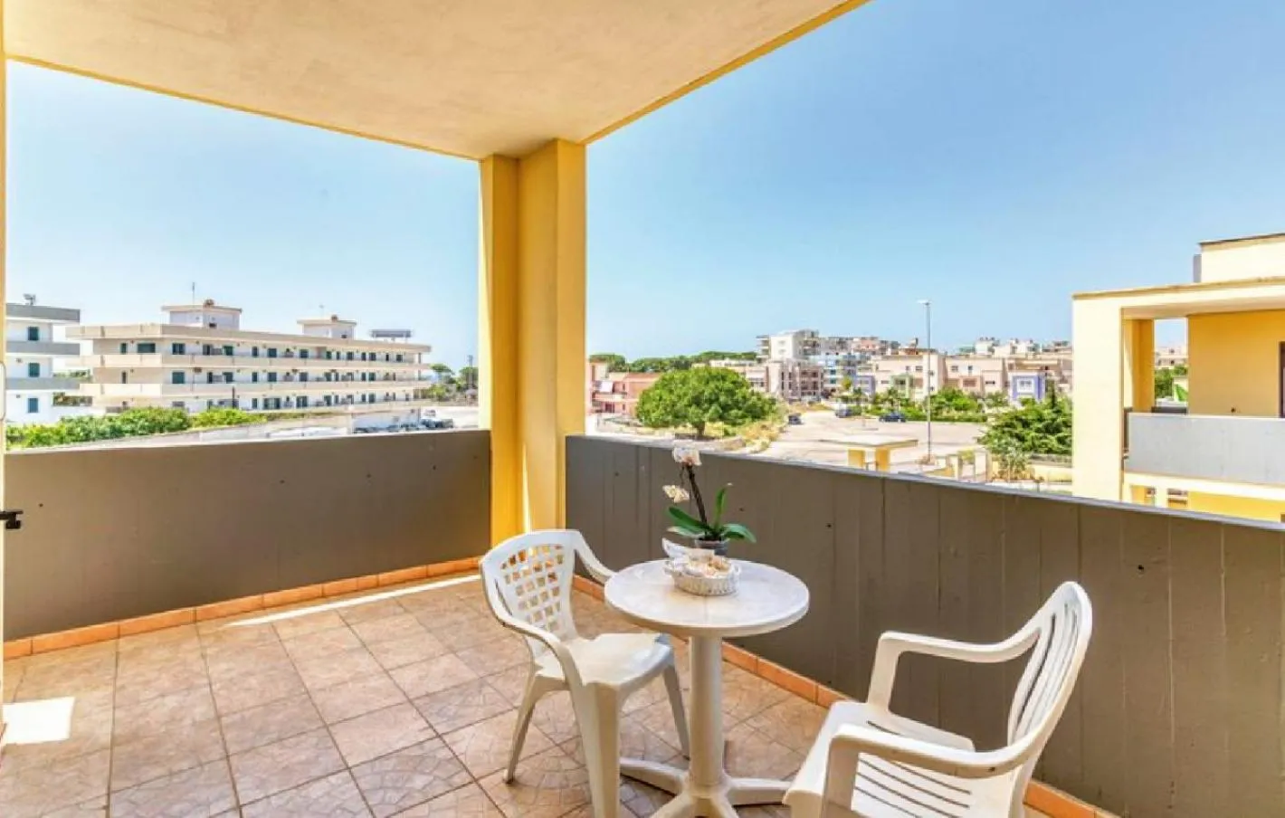 Balcony/Terrace in Residence Ionian Gallipoli