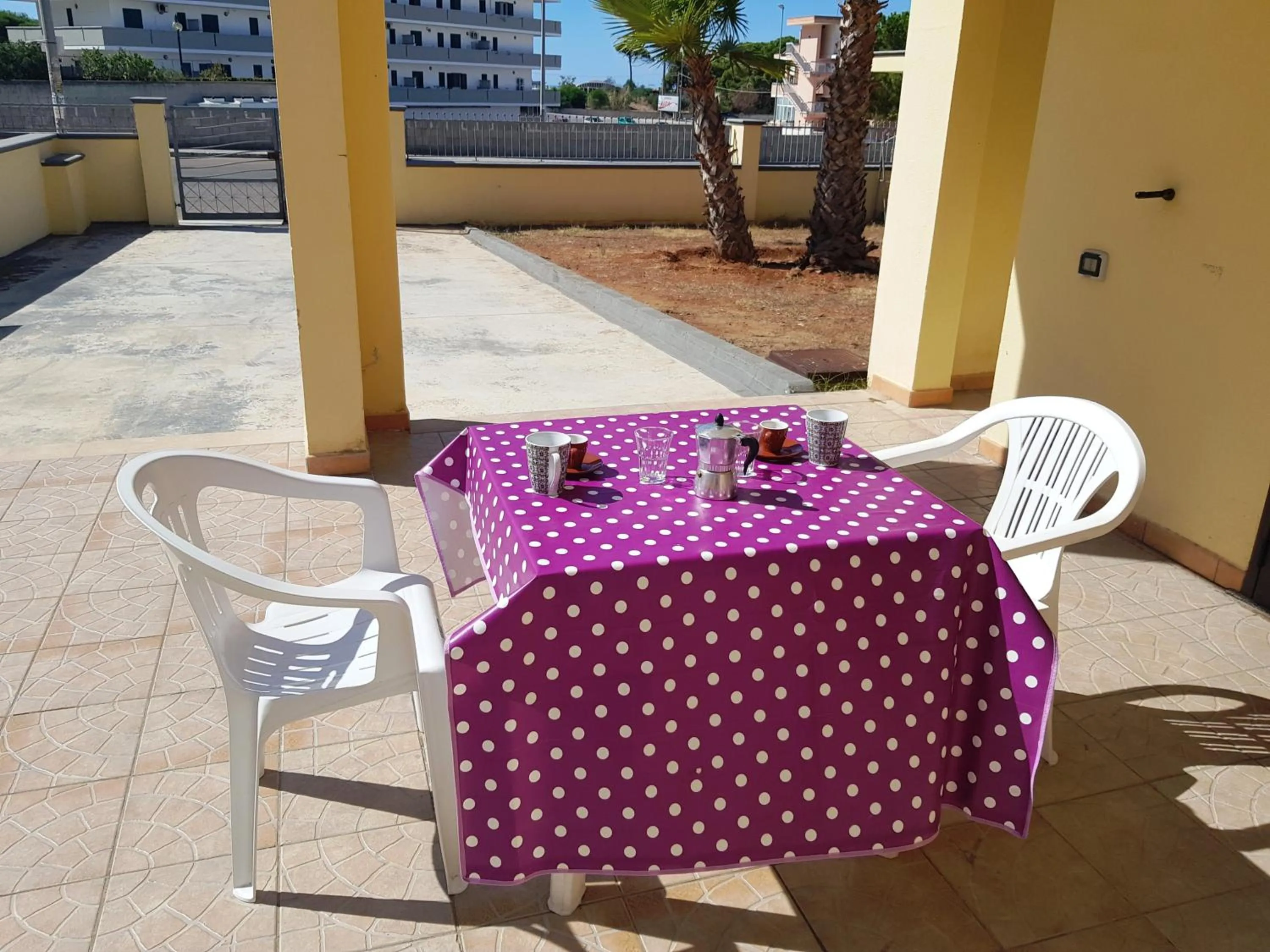 Patio in Residence Ionian Gallipoli