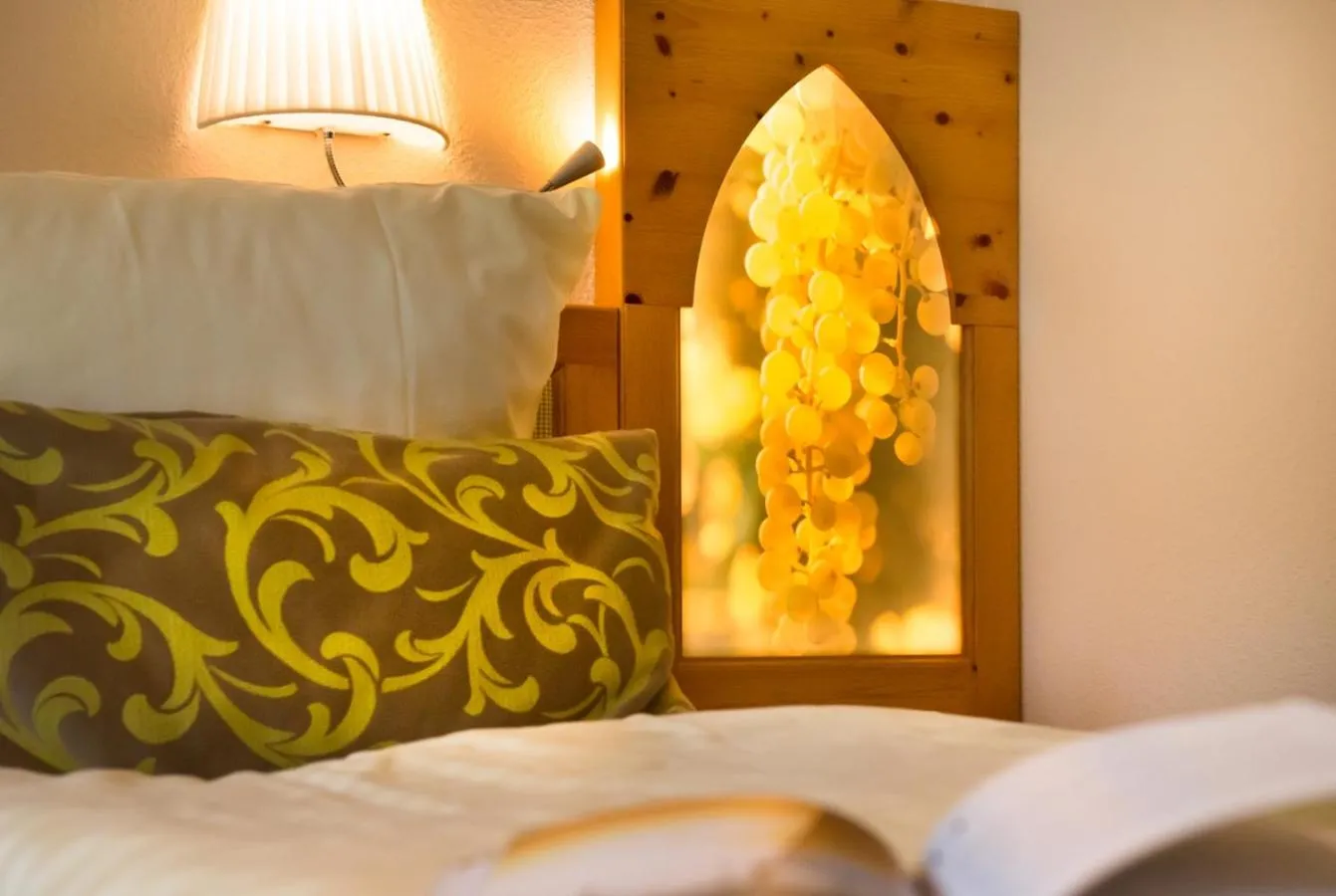 Bedroom, Bed in Akzent Waldhotel Rheingau