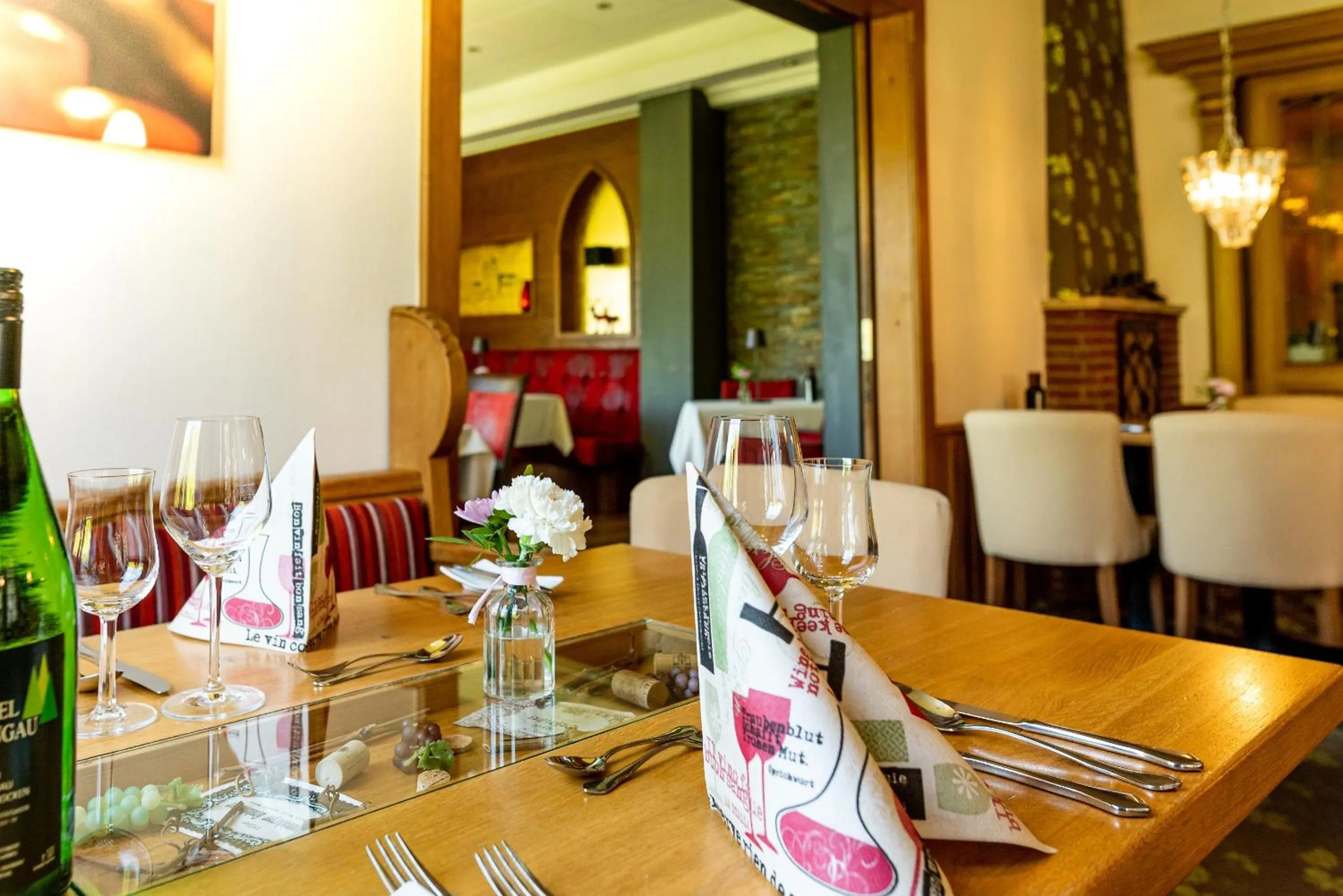 Restaurant/places to eat in Akzent Waldhotel Rheingau