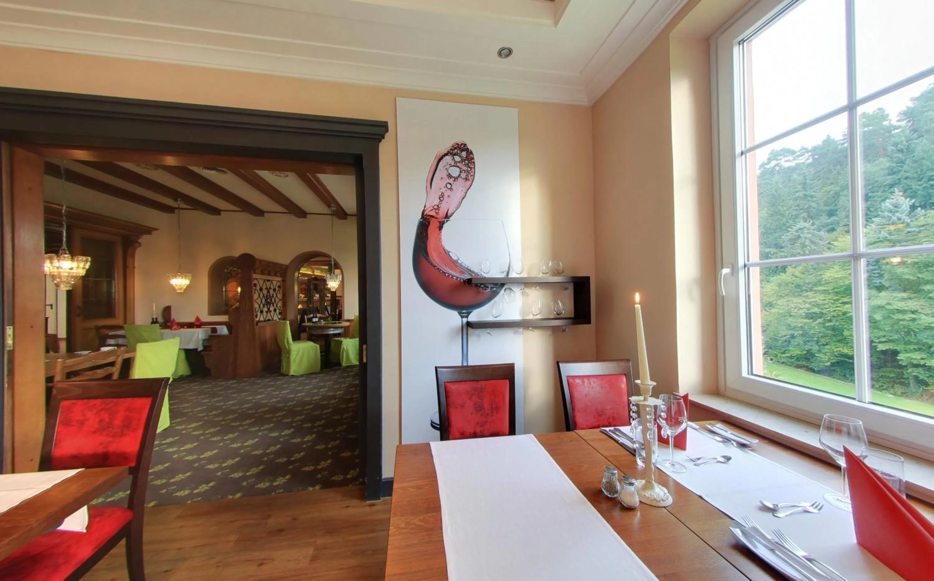 Restaurant/places to eat in Akzent Waldhotel Rheingau