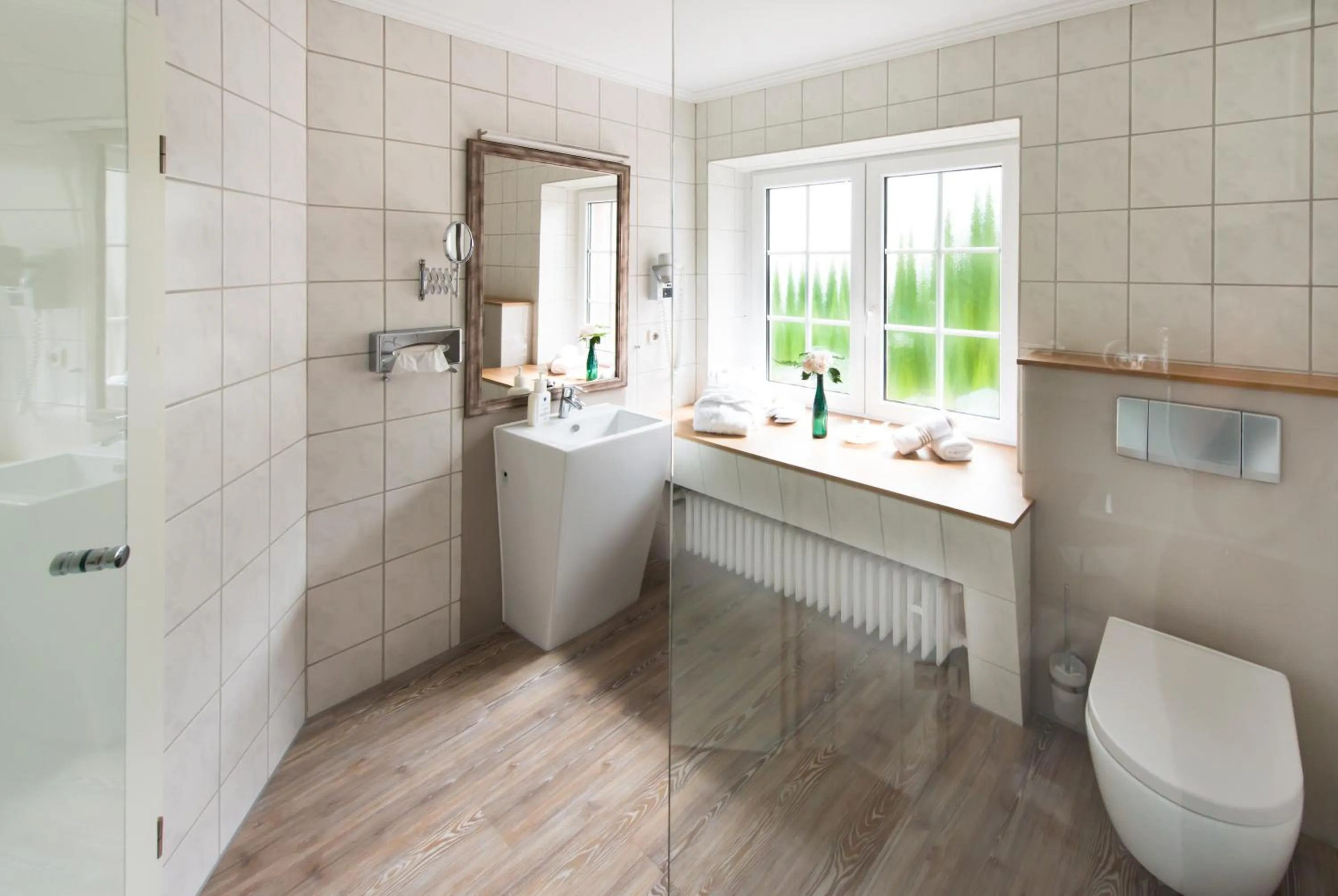 Bathroom in Akzent Waldhotel Rheingau