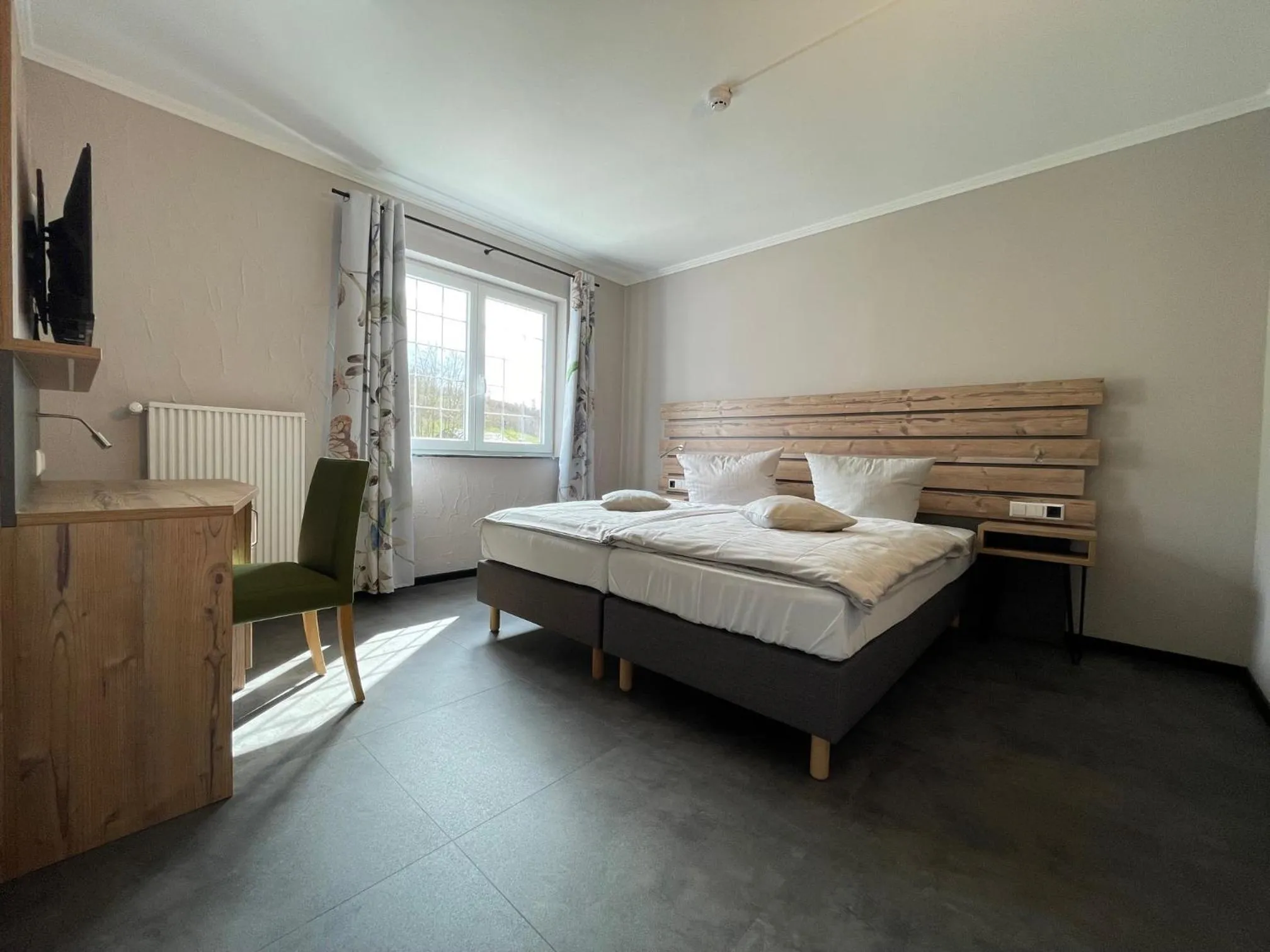 Bed in Hotel Reinhold