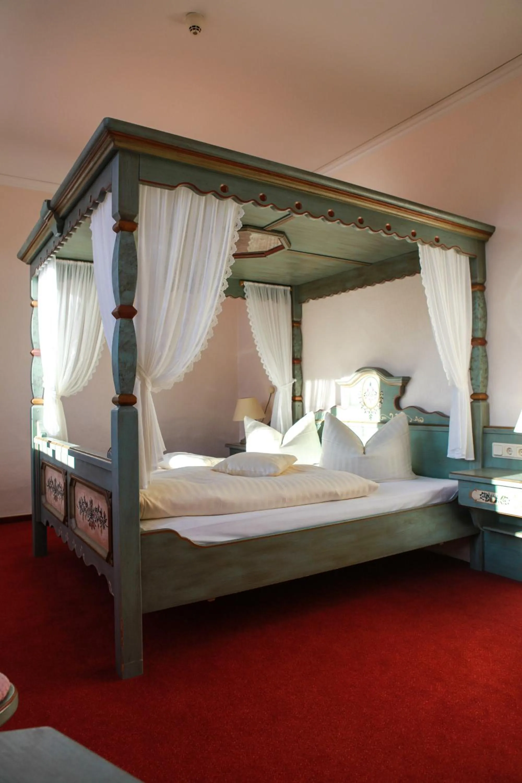 Bed in Hotel Reinhold