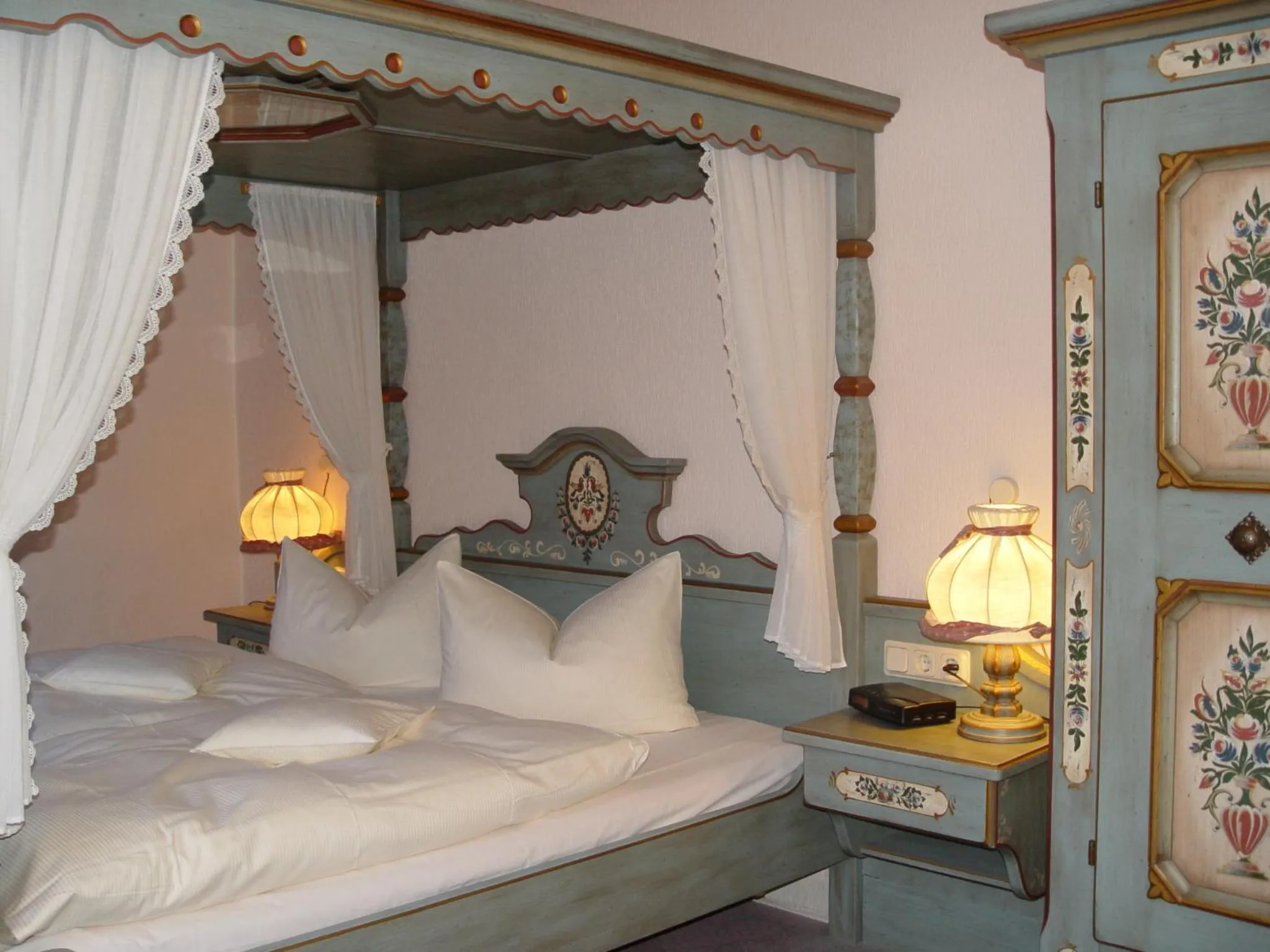 Bedroom, Bed in Hotel Reinhold