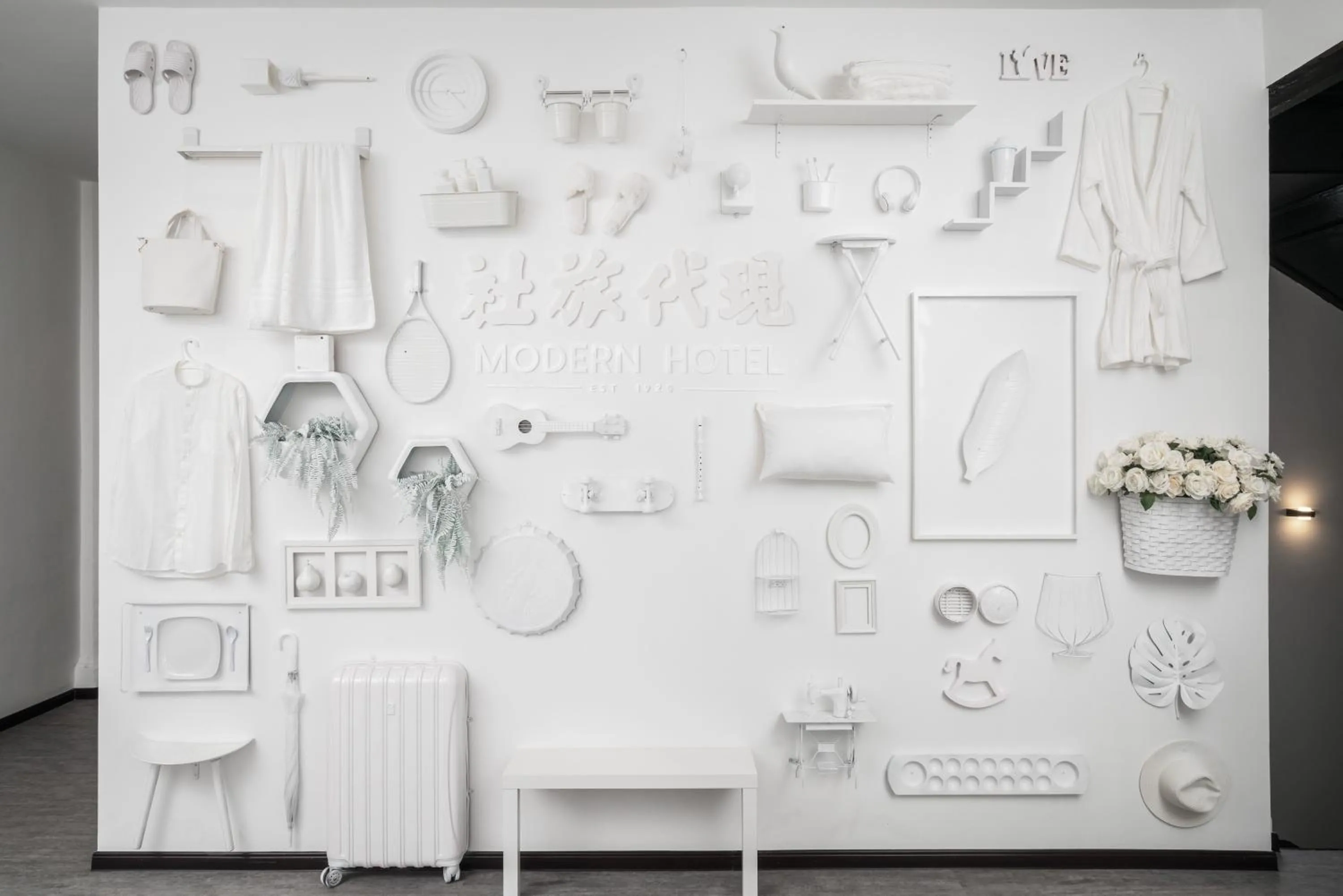 Living room in Modern Hotel Georgetown