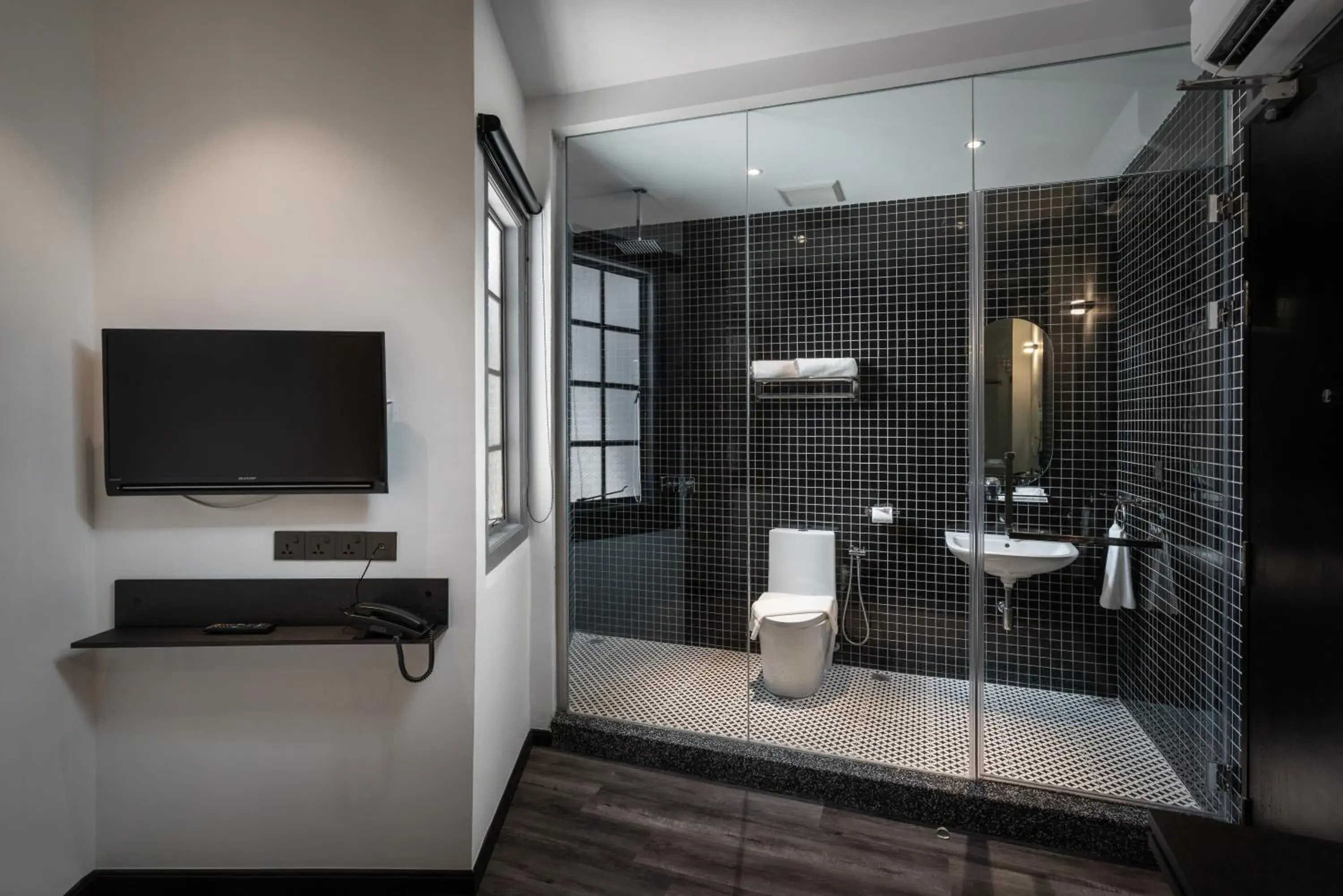 Toilet, Bathroom in Modern Hotel Georgetown