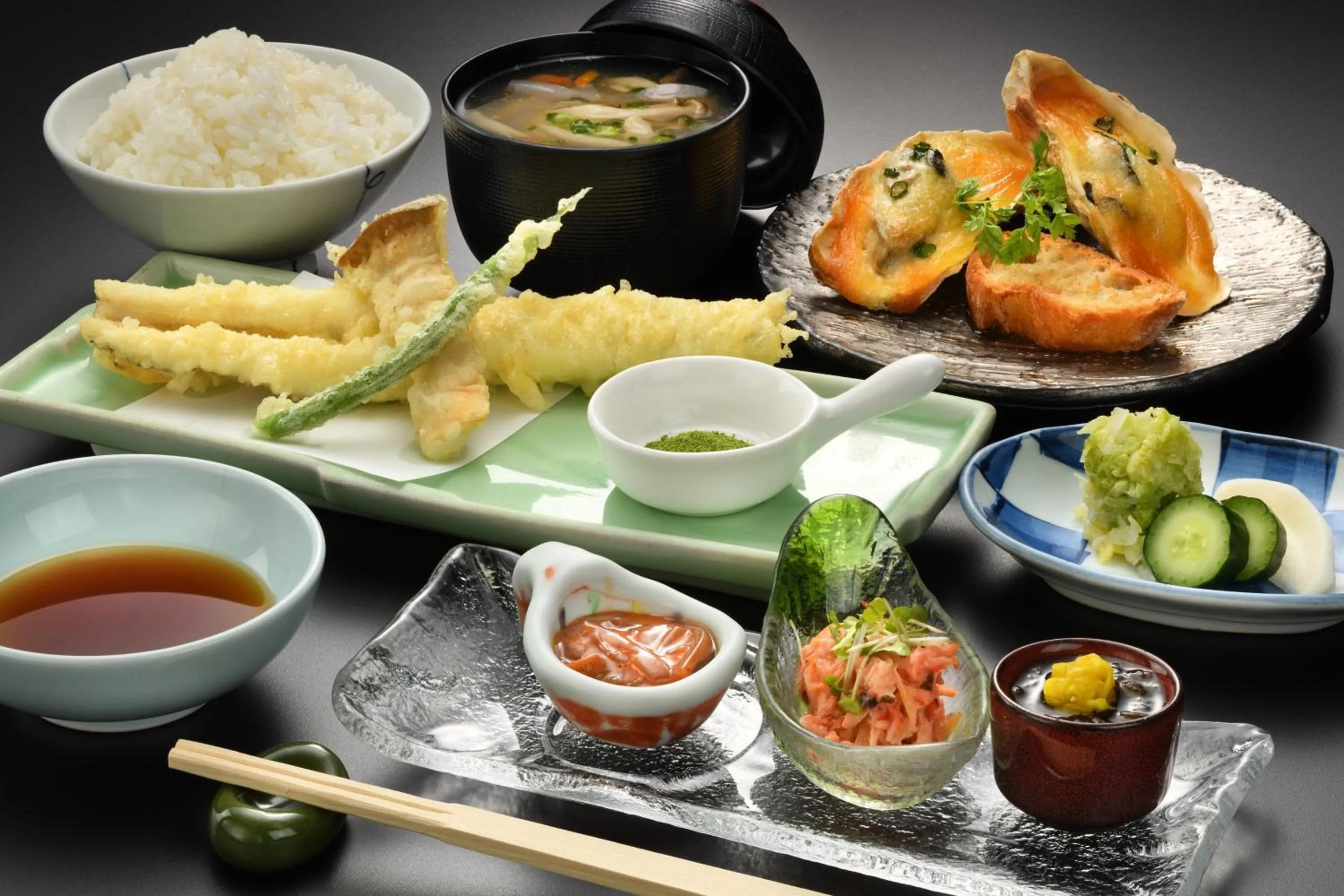 Dinner in Komatsu-kan Kofu-tei