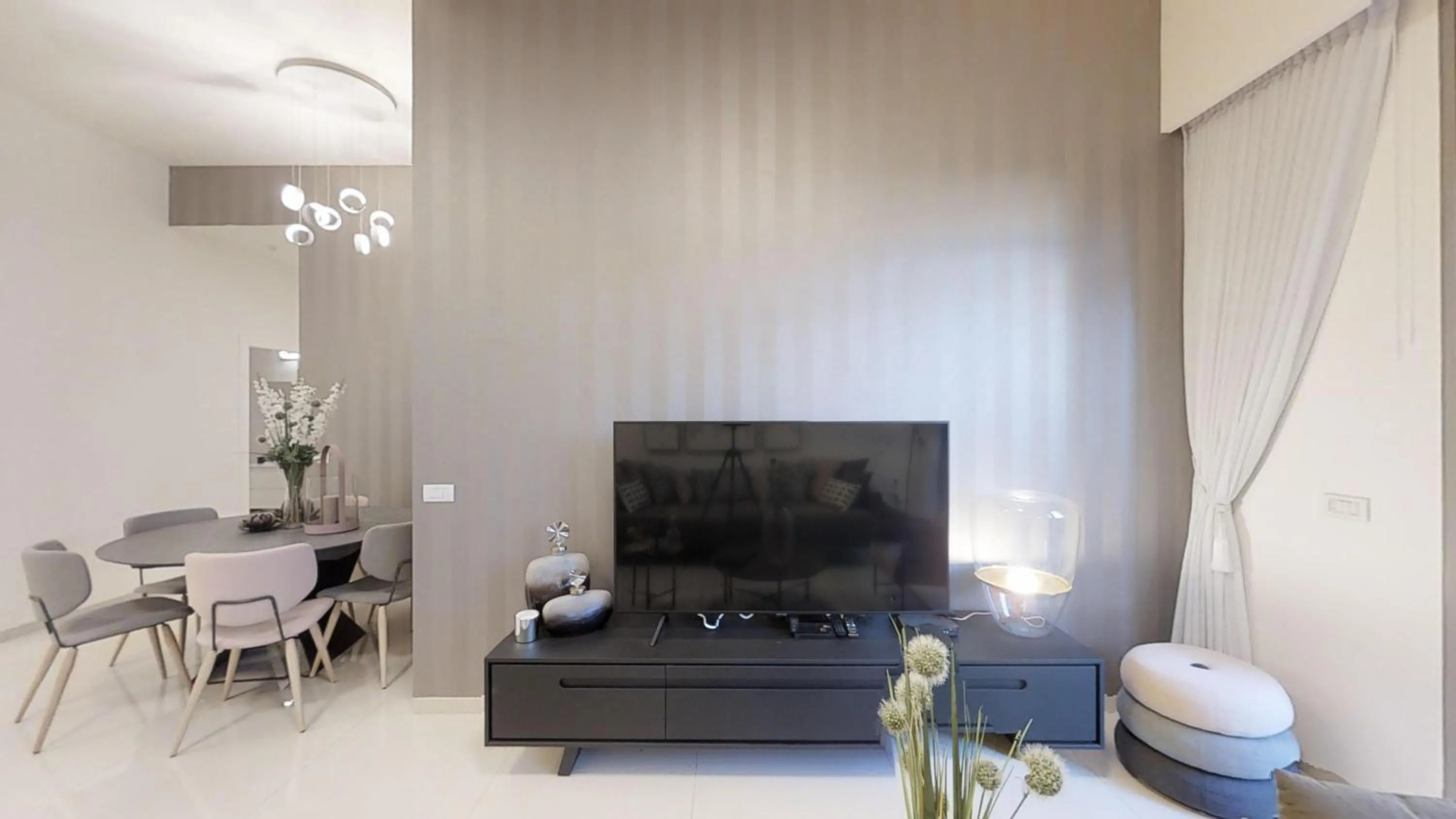 Communal lounge/ TV room in Haneviim Court Luxury by Rental Israel