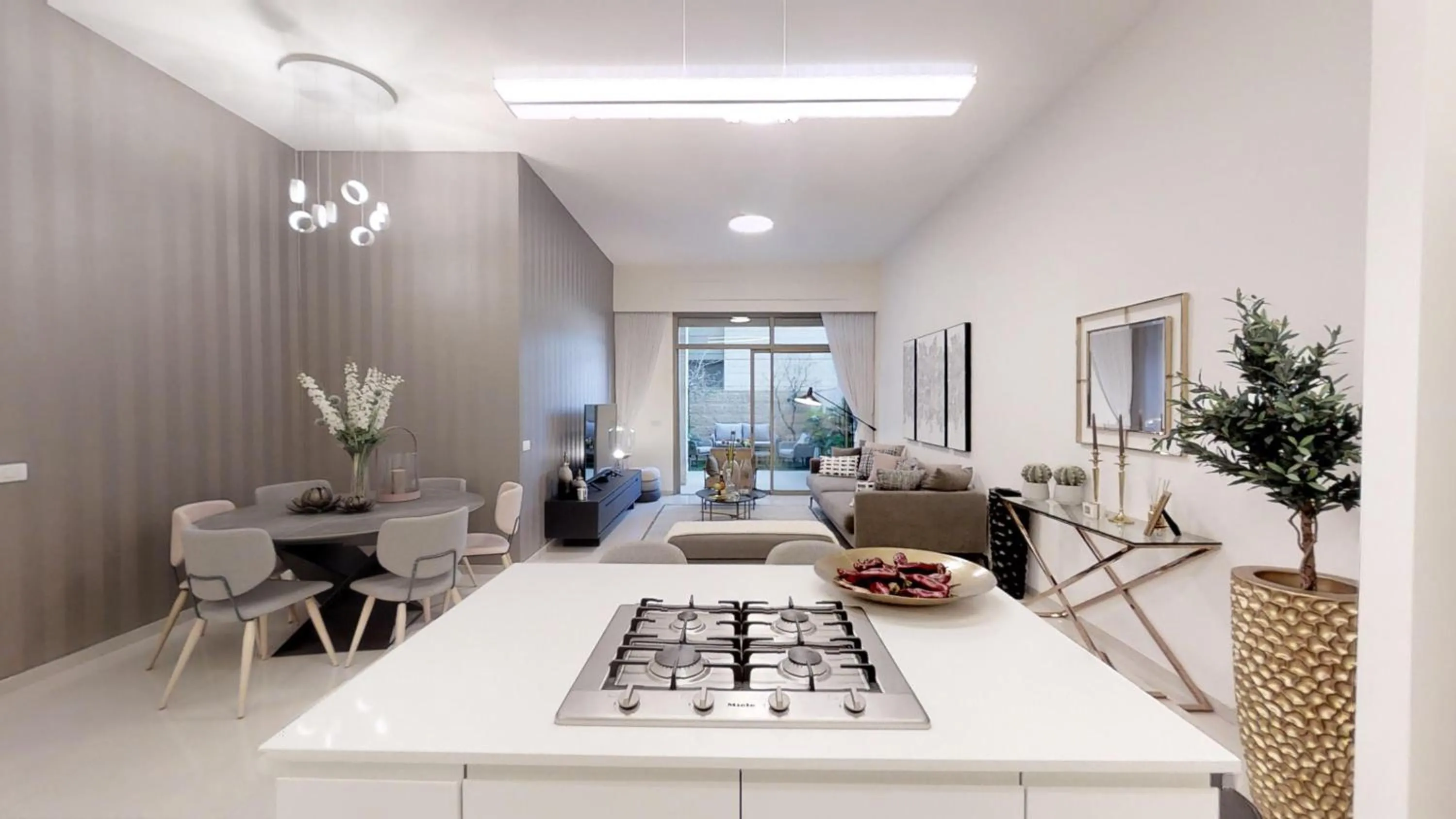 Living room in Haneviim Court Luxury by Rental Israel