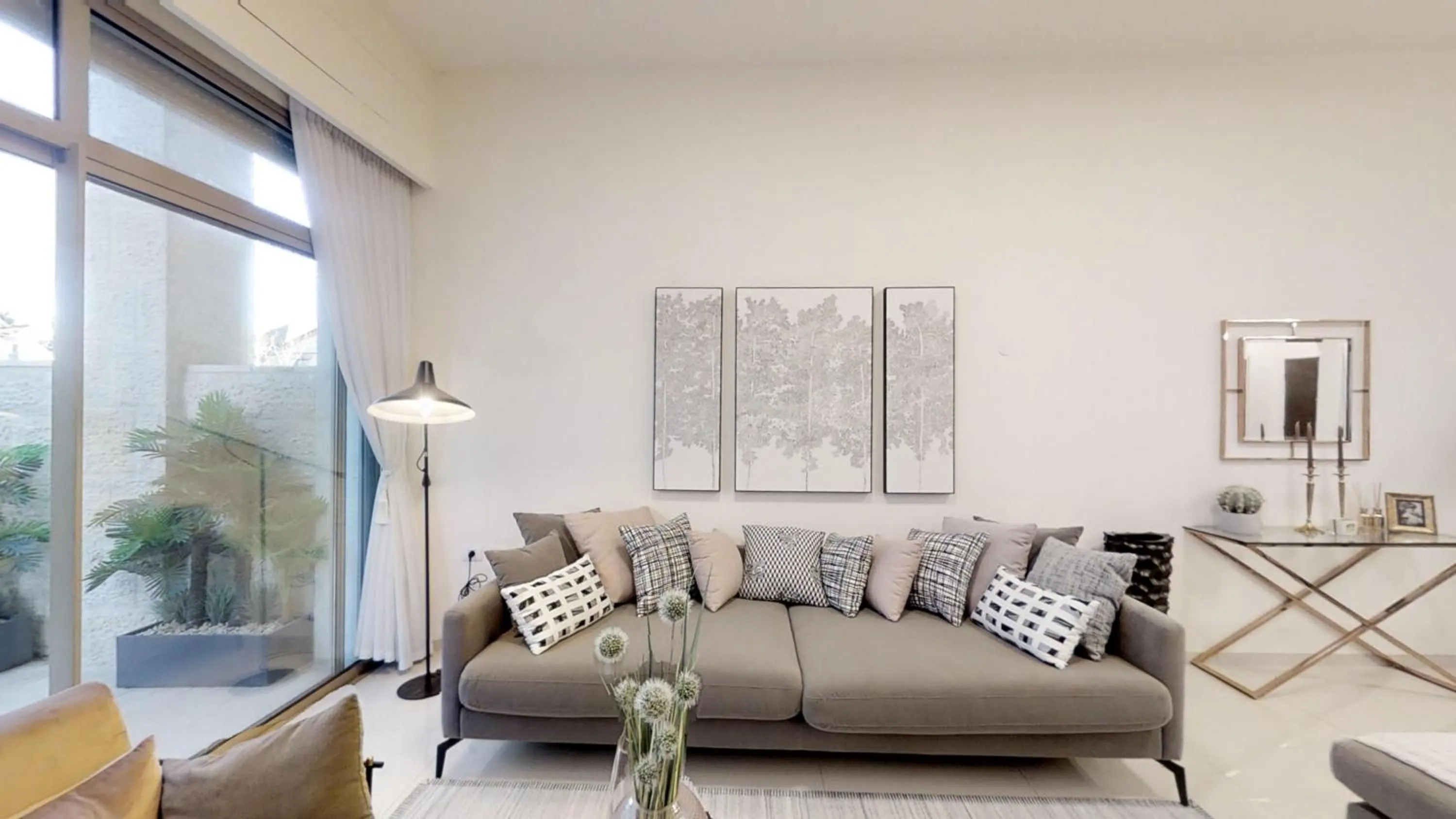 Living room in Haneviim Court Luxury by Rental Israel
