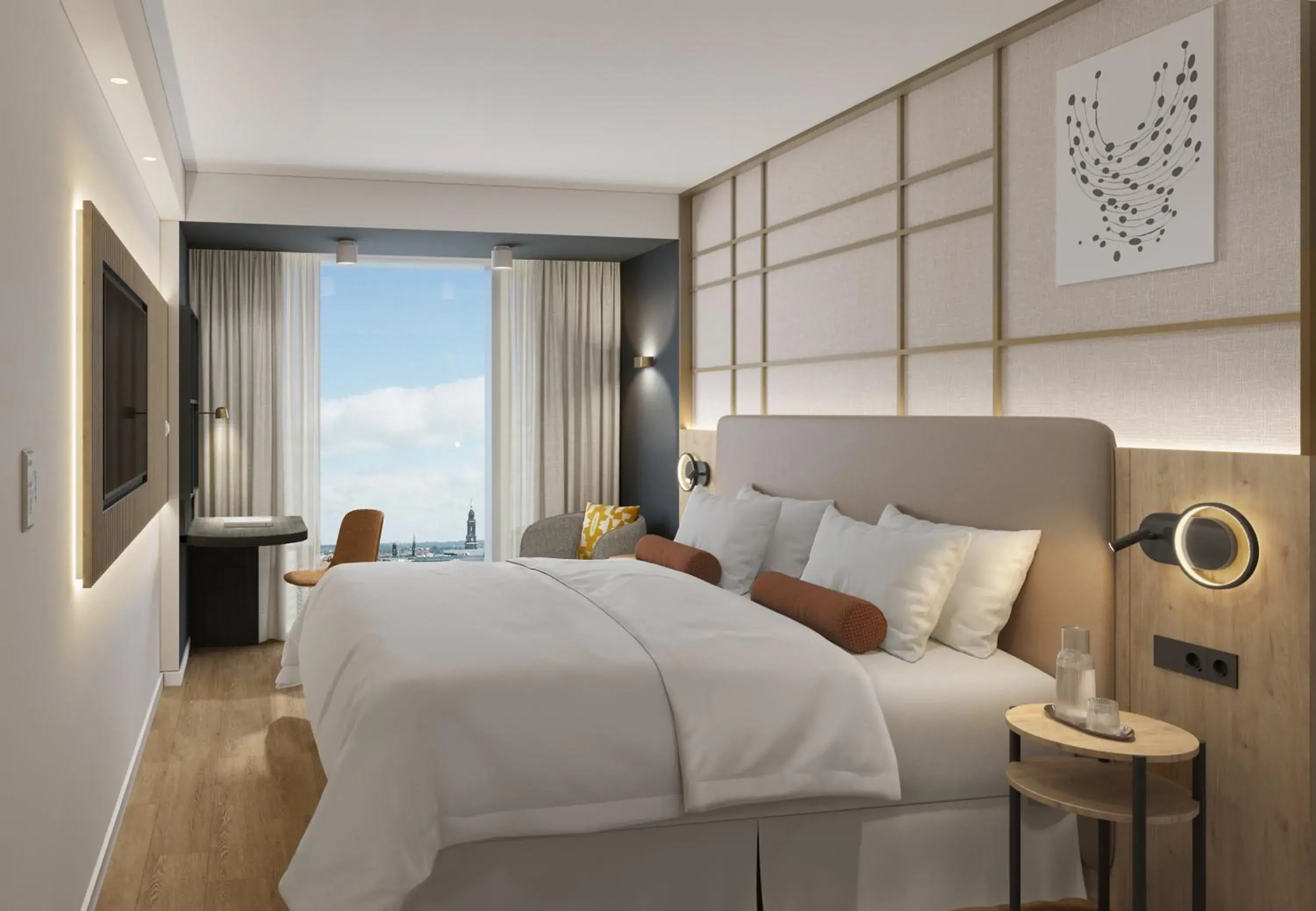 Bedroom, Bed in Barceló Dresden Newa Bedroom, Bed in Barceló Dresden Newa