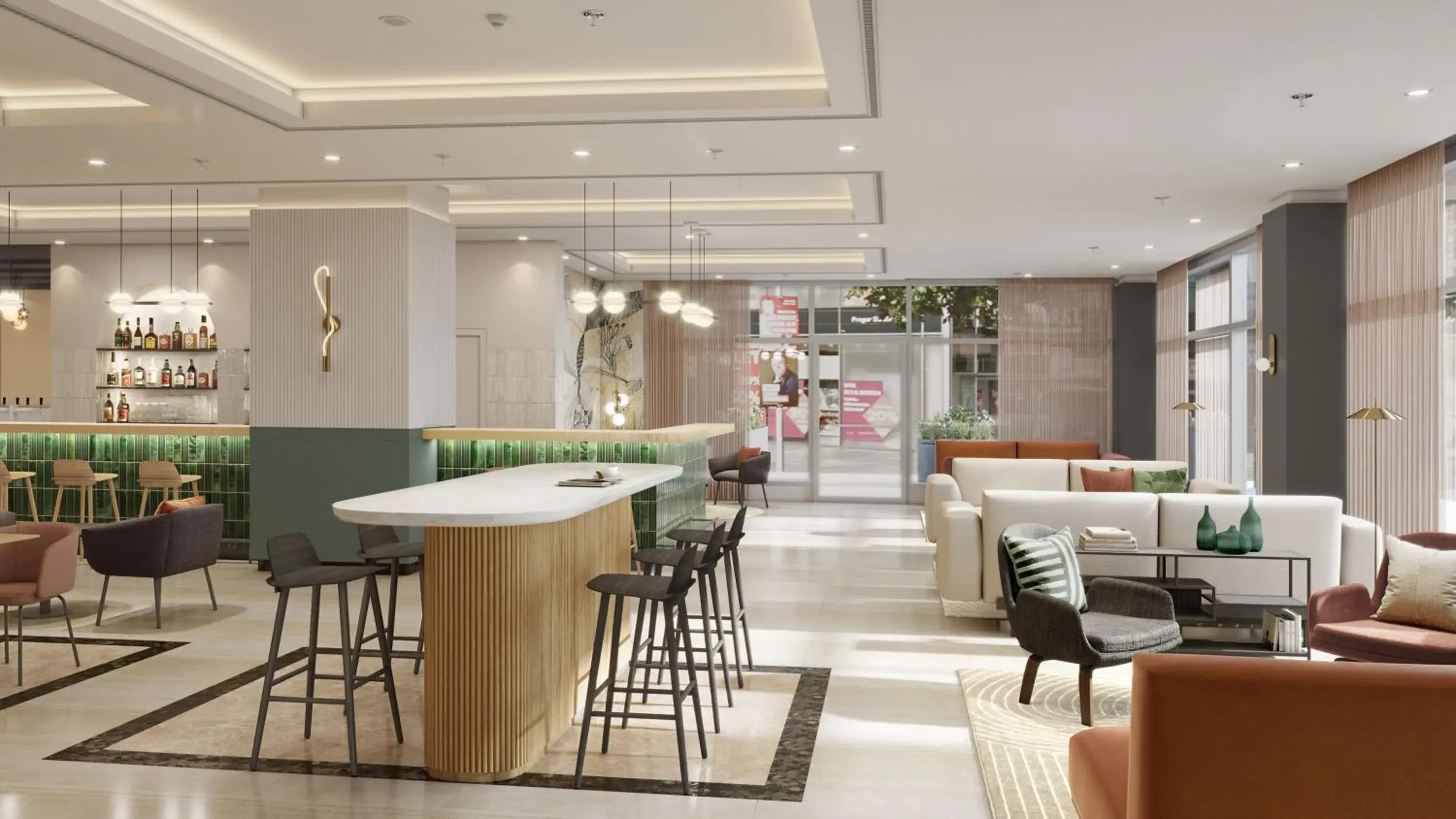 Lounge or bar in Barceló Dresden Newa Lounge or bar in Barceló Dresden Newa