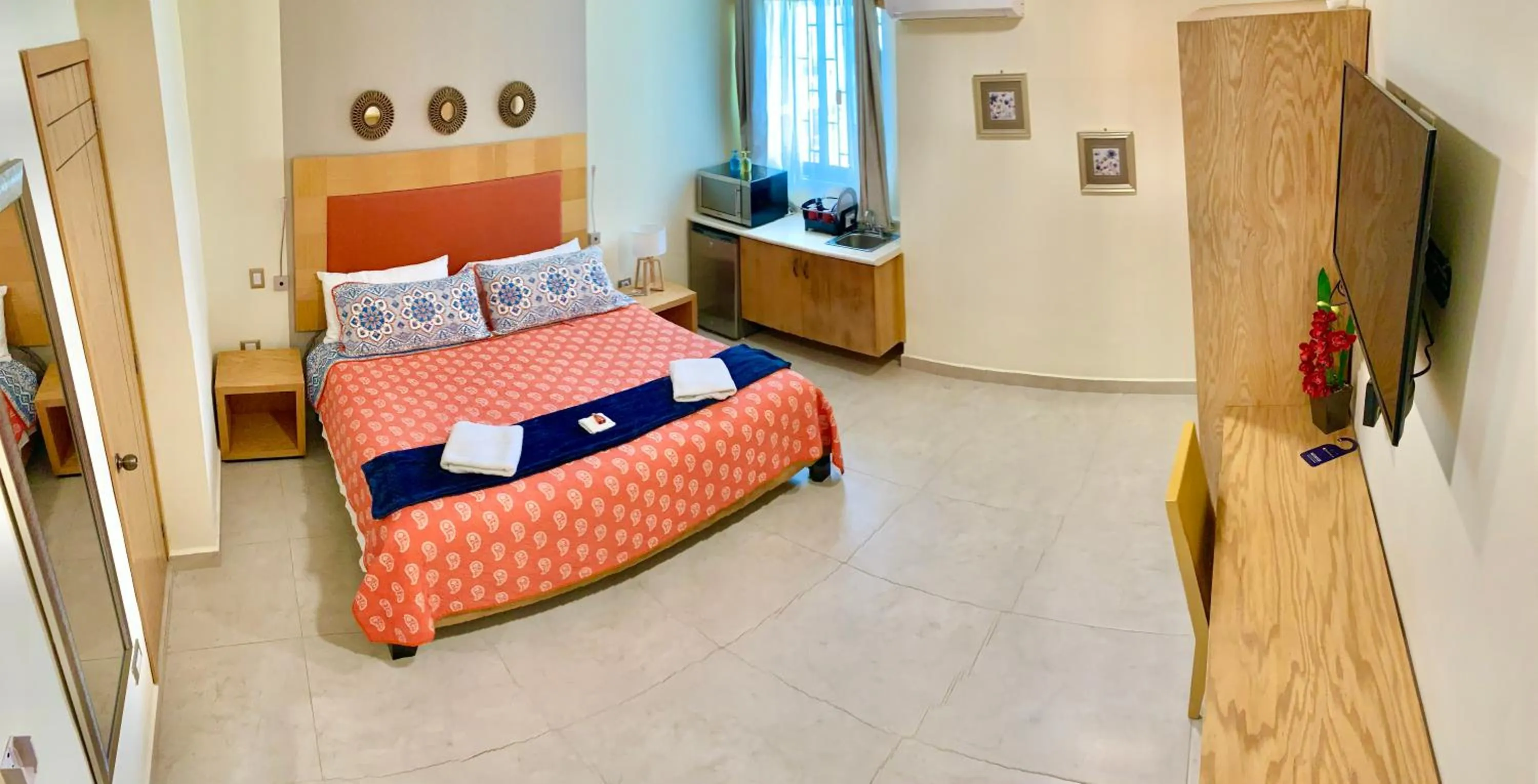 Bed in La Casa de los Alcatraces