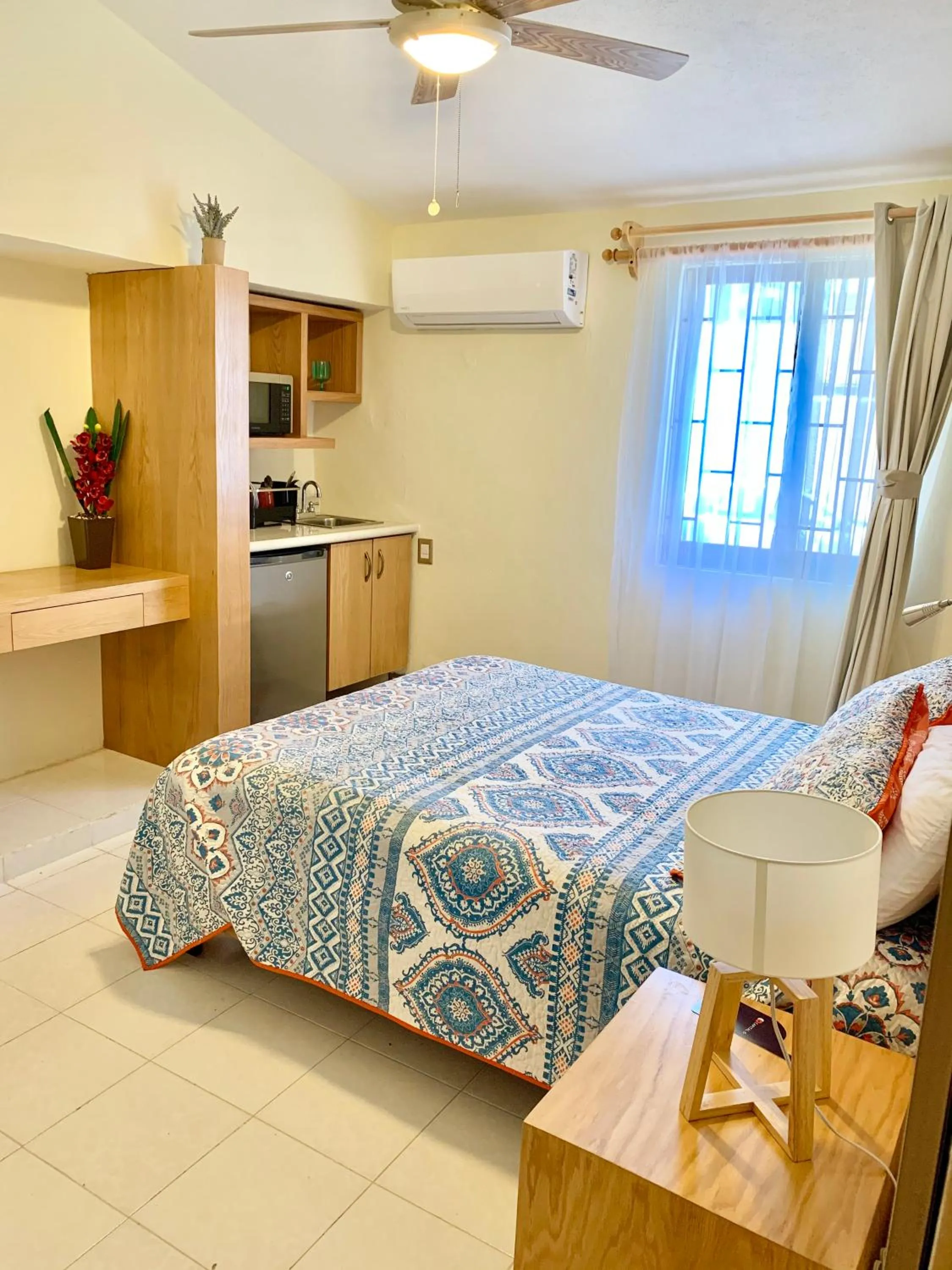 Bed in La Casa de los Alcatraces