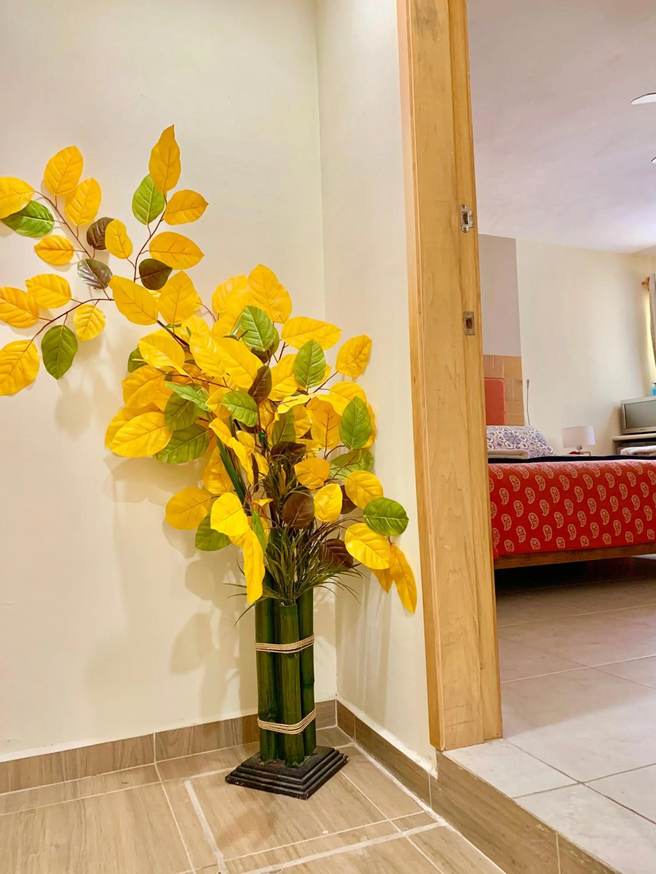 Bed in La Casa de los Alcatraces