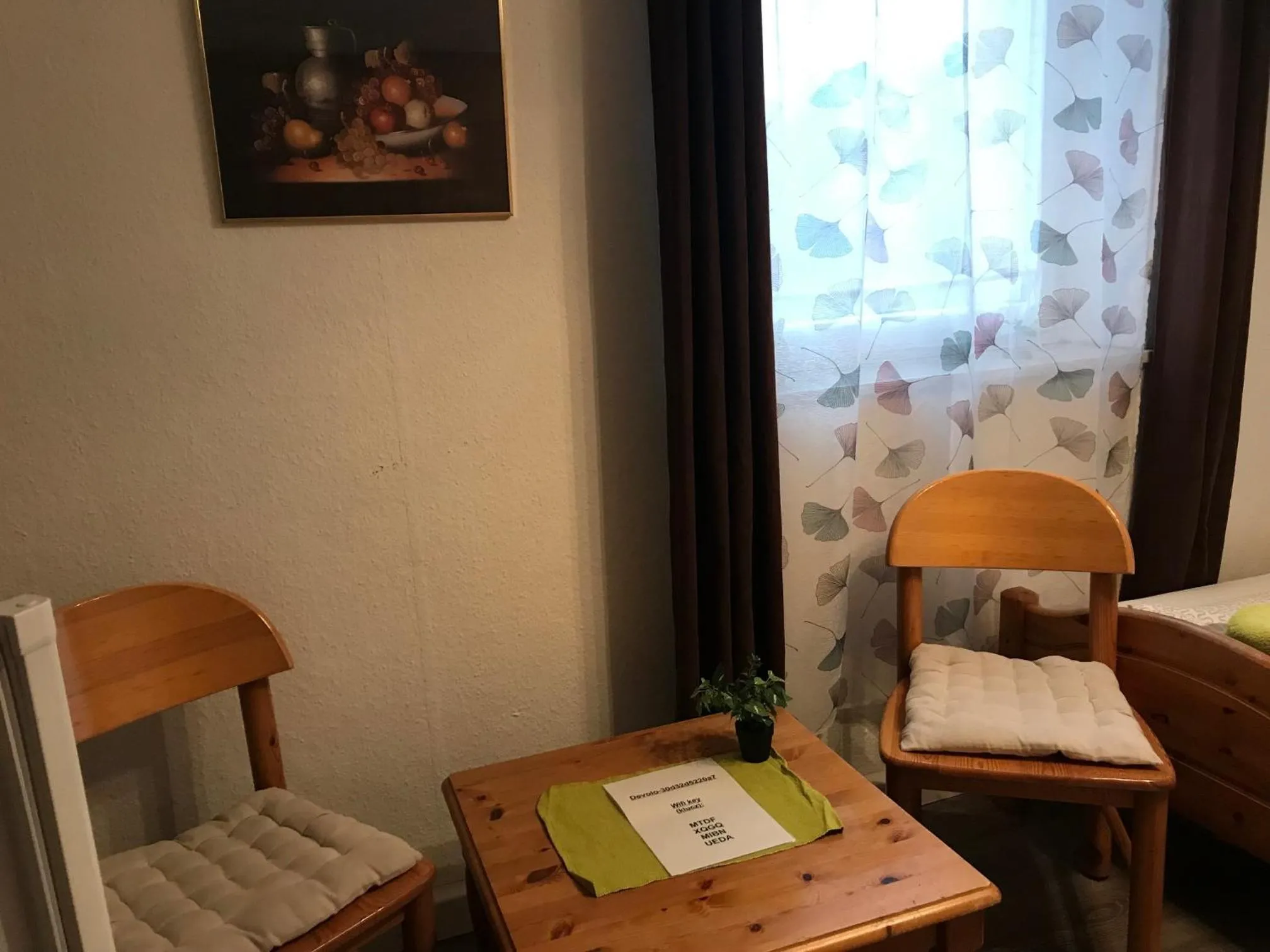 Seating area in Pension Deinhardt