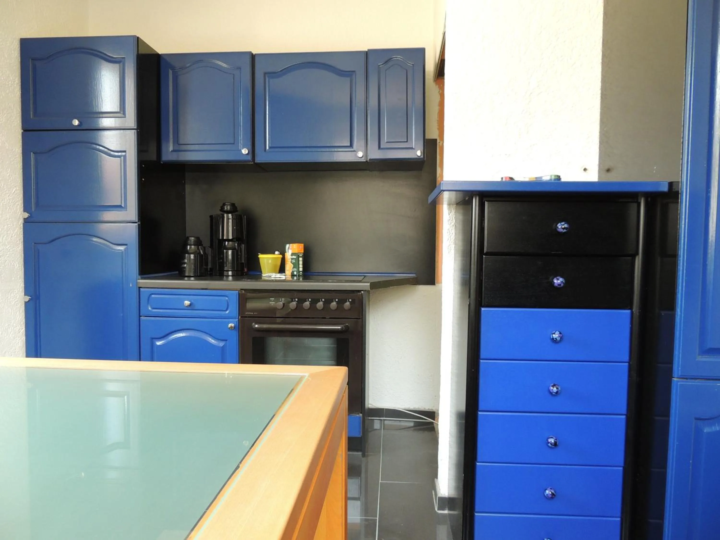 Kitchen or kitchenette in Pension Deinhardt