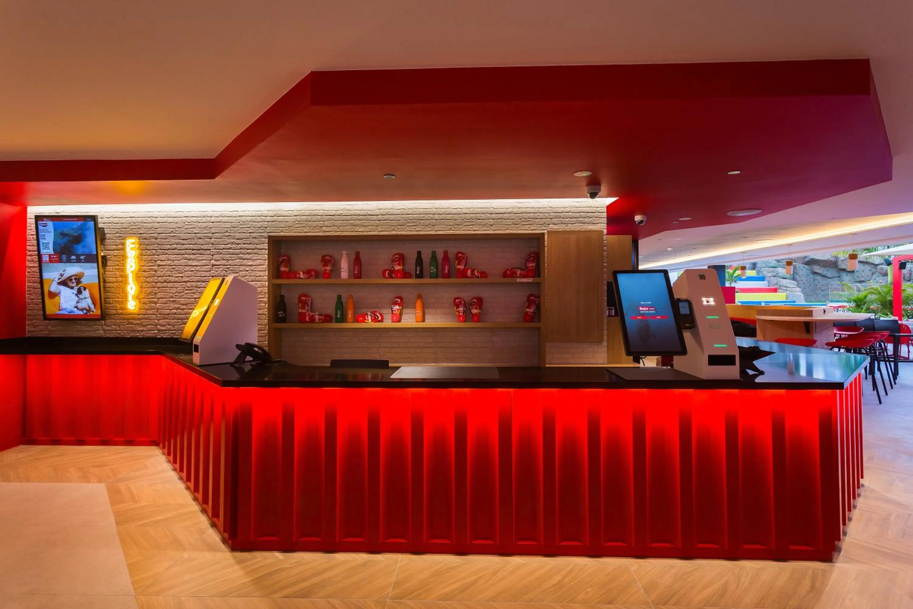 Lobby or reception in Sholeo Lodges Maspalomas
