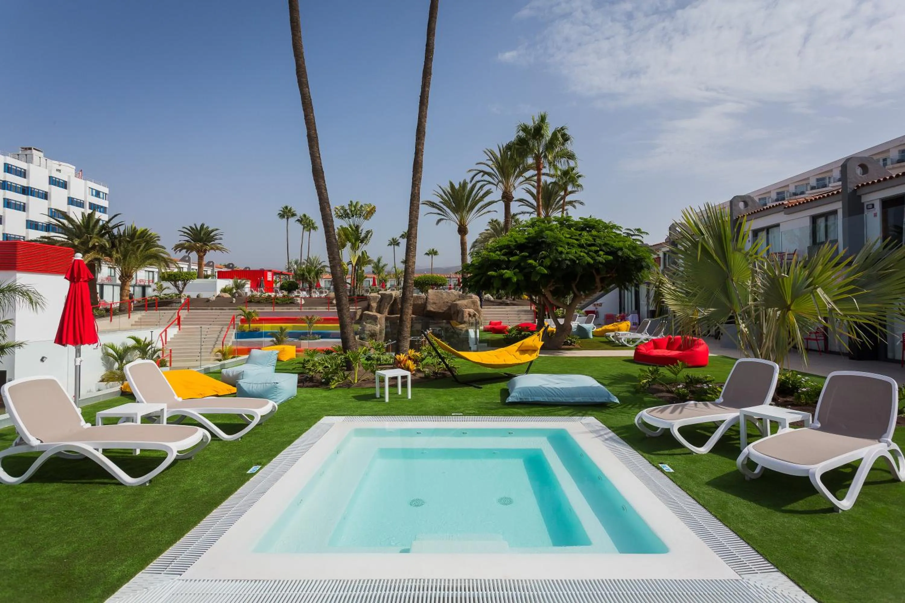 Garden in Sholeo Lodges Maspalomas