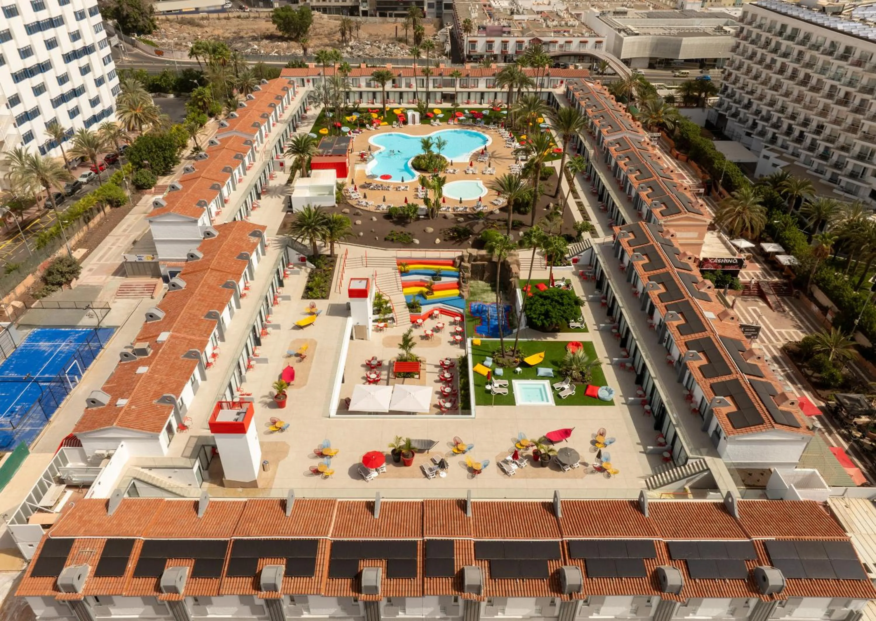 Bird's eye view in Sholeo Lodges Maspalomas
