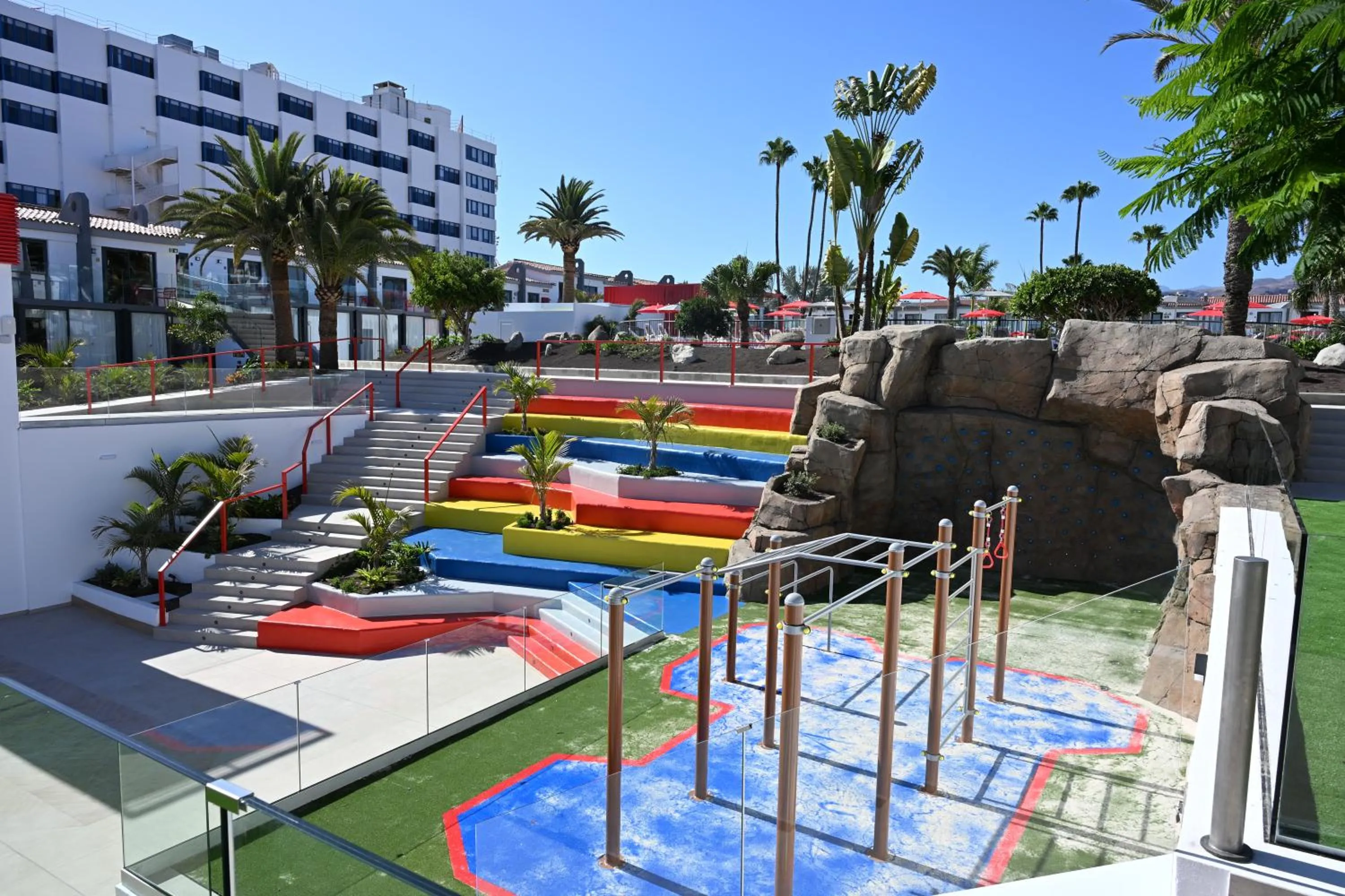 Garden in Sholeo Lodges Maspalomas