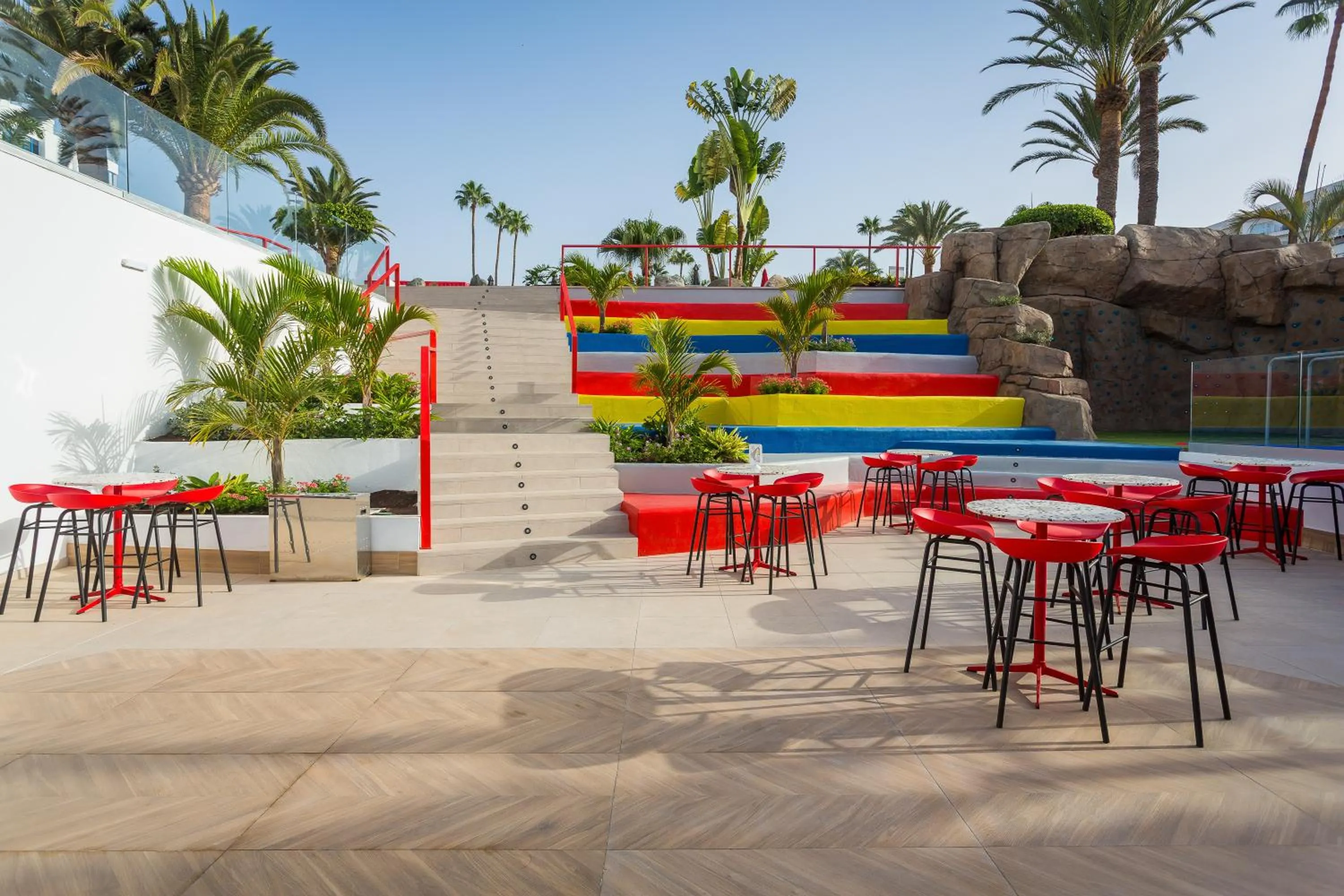 Balcony/Terrace in Sholeo Lodges Maspalomas