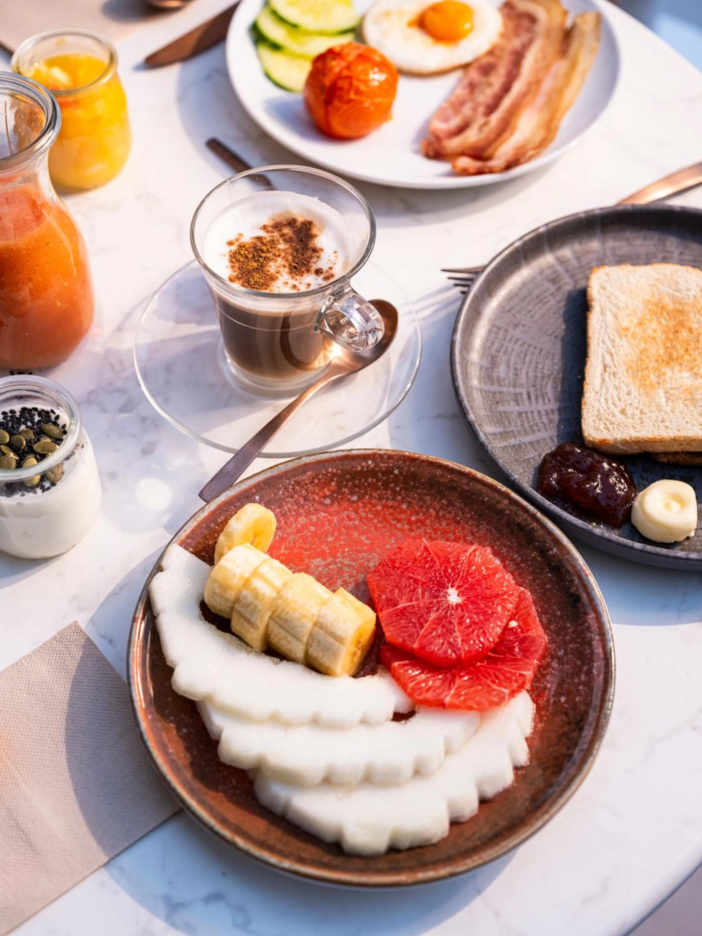 Buffet breakfast in Sholeo Lodges Maspalomas
