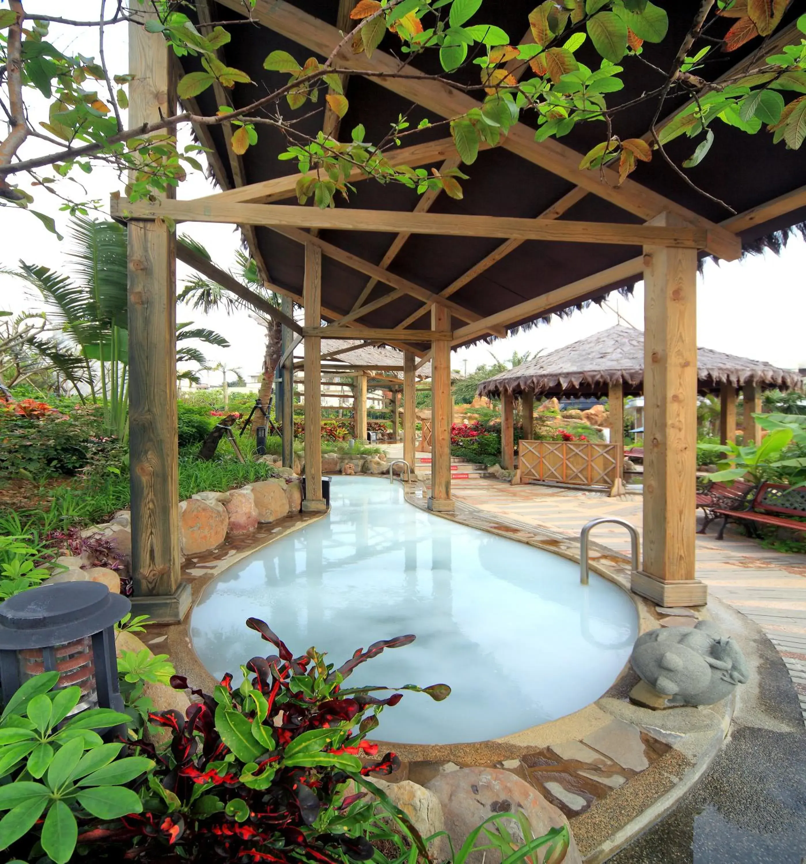 Swimming pool in Jin Yong Quan Spa Hotspring Resort Swimming pool in Jin Yong Quan Spa Hotspring Resort