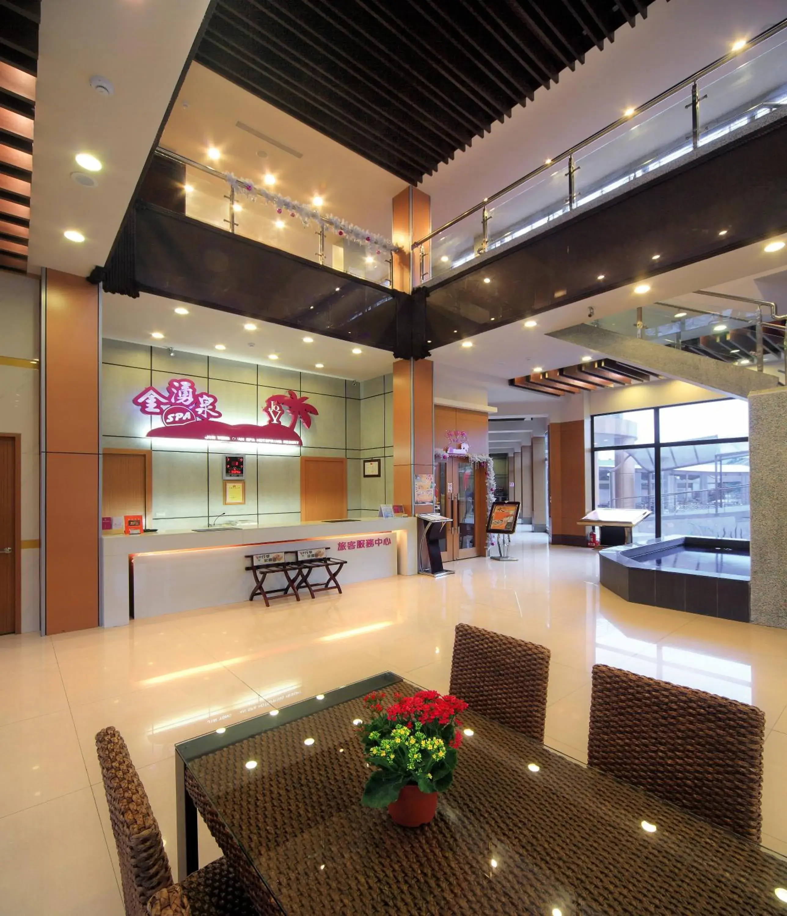 Lobby or reception in Jin Yong Quan Spa Hotspring Resort Lobby or reception in Jin Yong Quan Spa Hotspring Resort