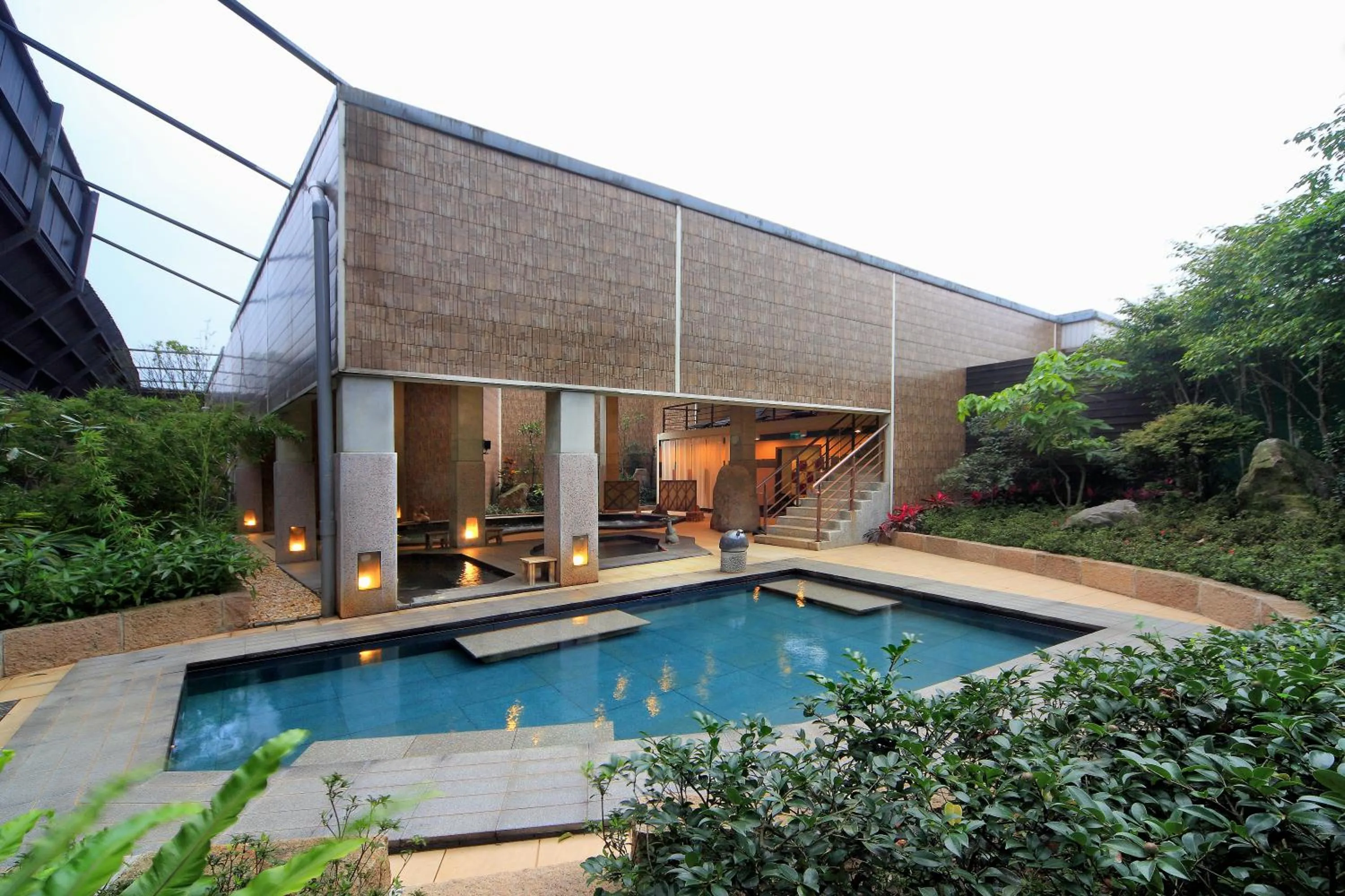 Swimming pool in Jin Yong Quan Spa Hotspring Resort