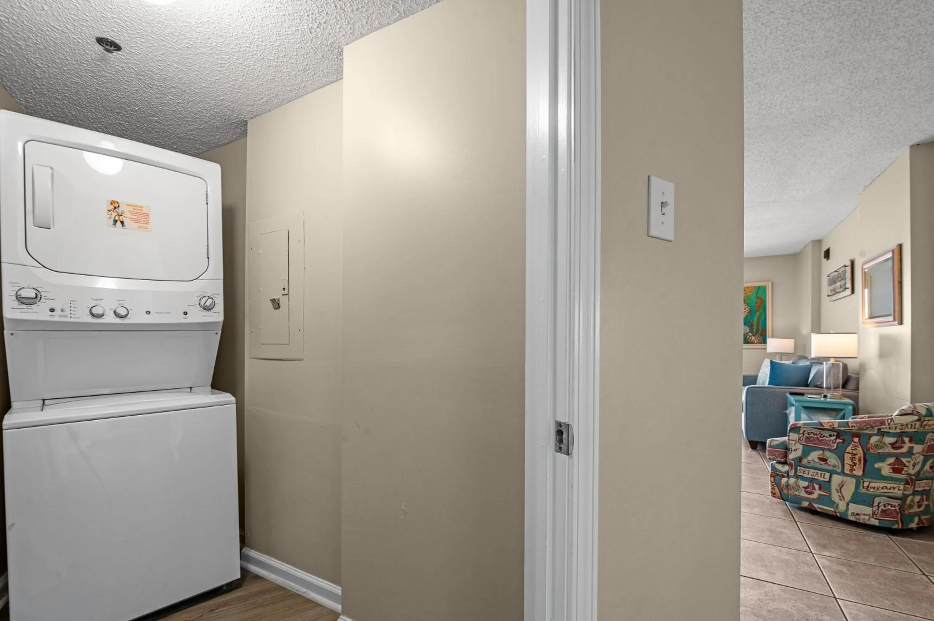 washing machine in Tradewinds 307