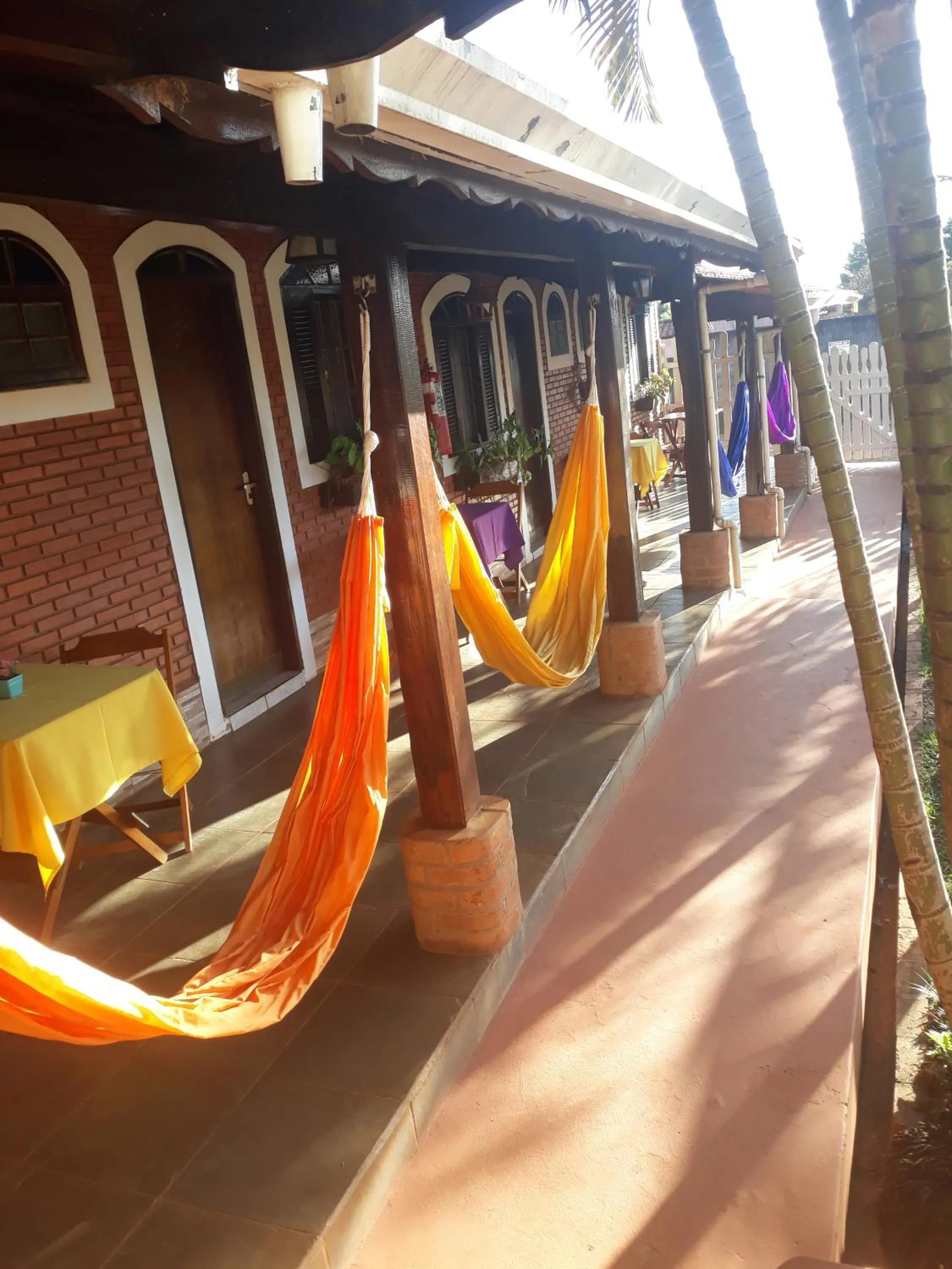 Patio in Pousada Jacare Pepira